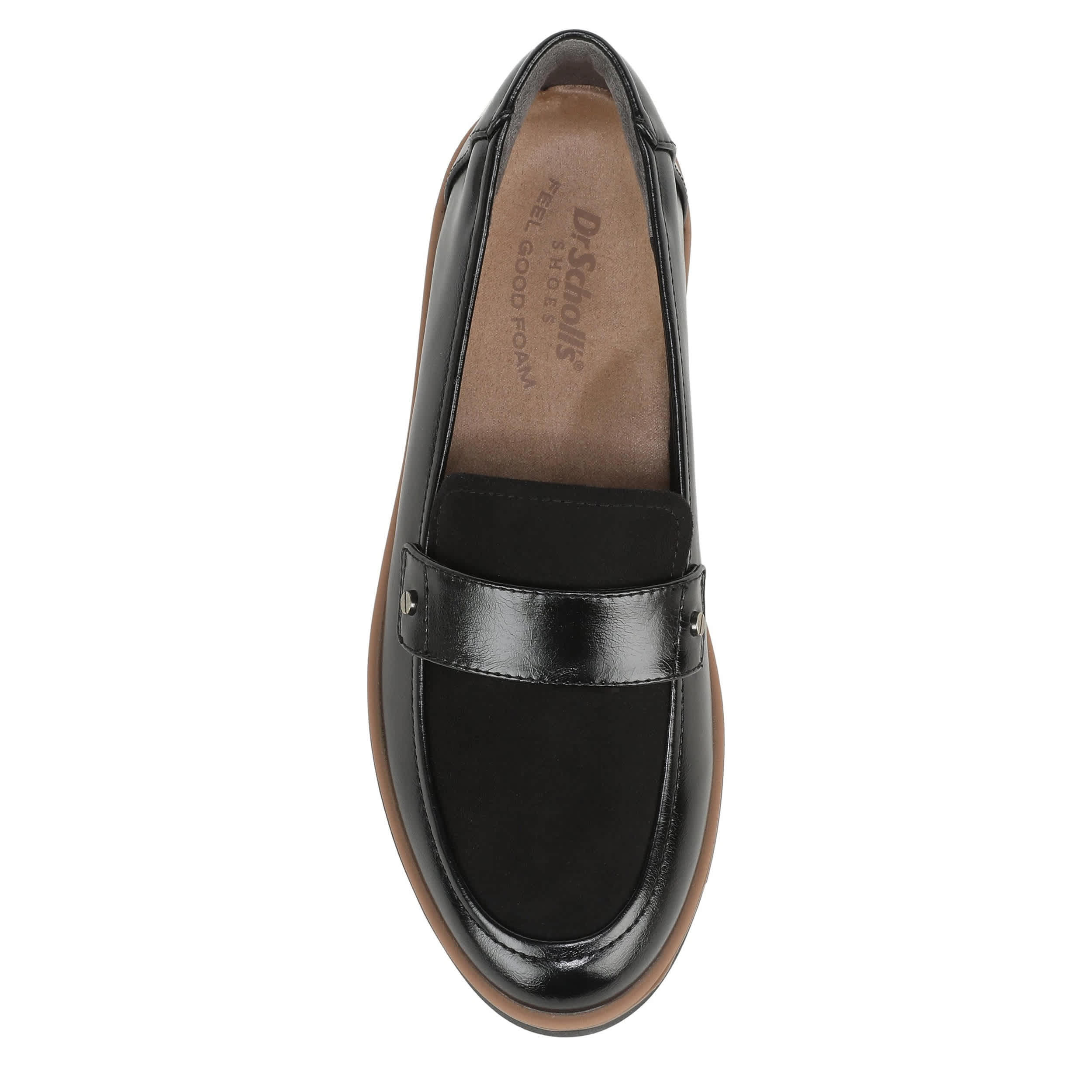 DR. SCHOLL'S-WOMENS WEBSTER CLOUD LOAFER-BLACK & 