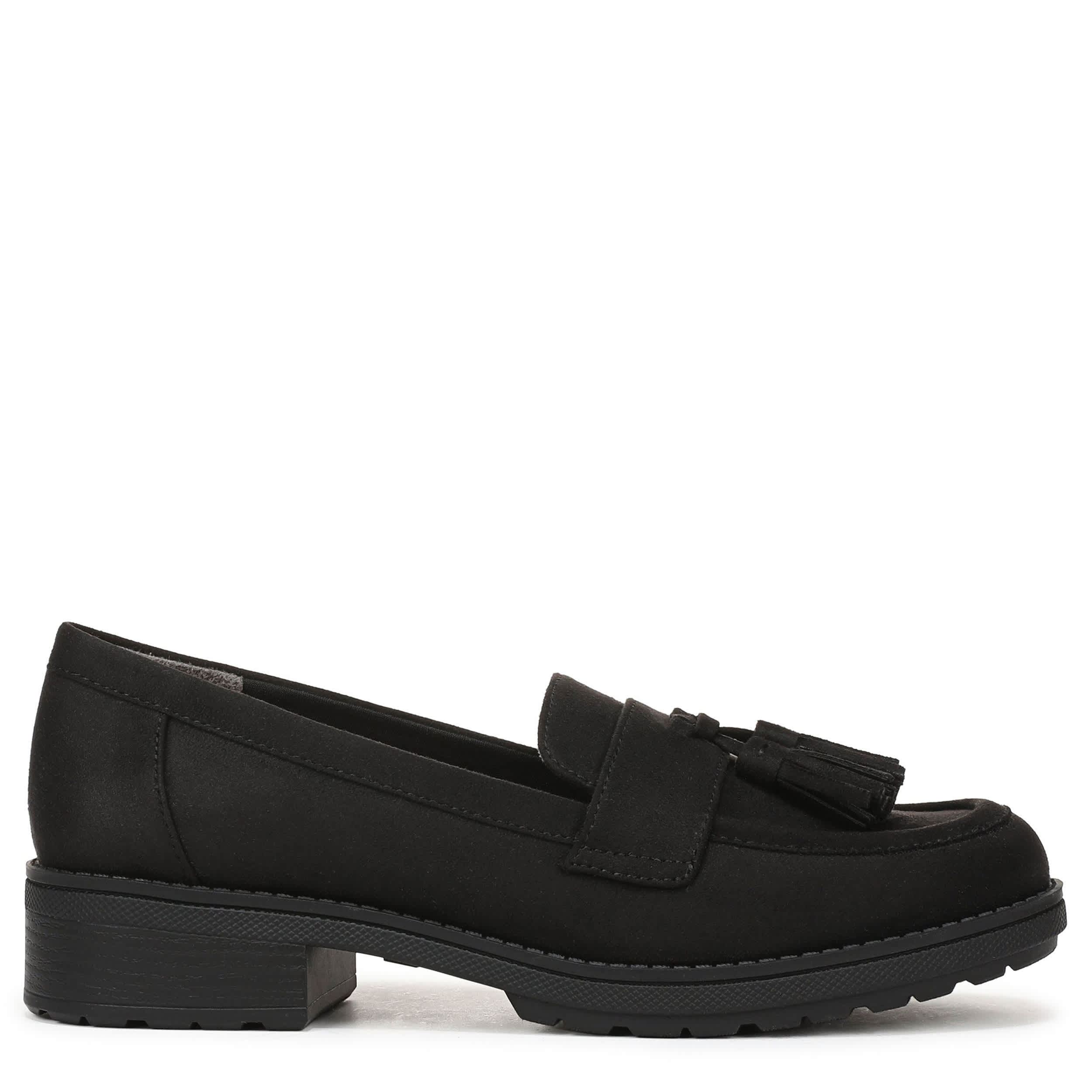 DR. SCHOLL'S-WOMENS DAZZLE LOAFER-BLACK & 