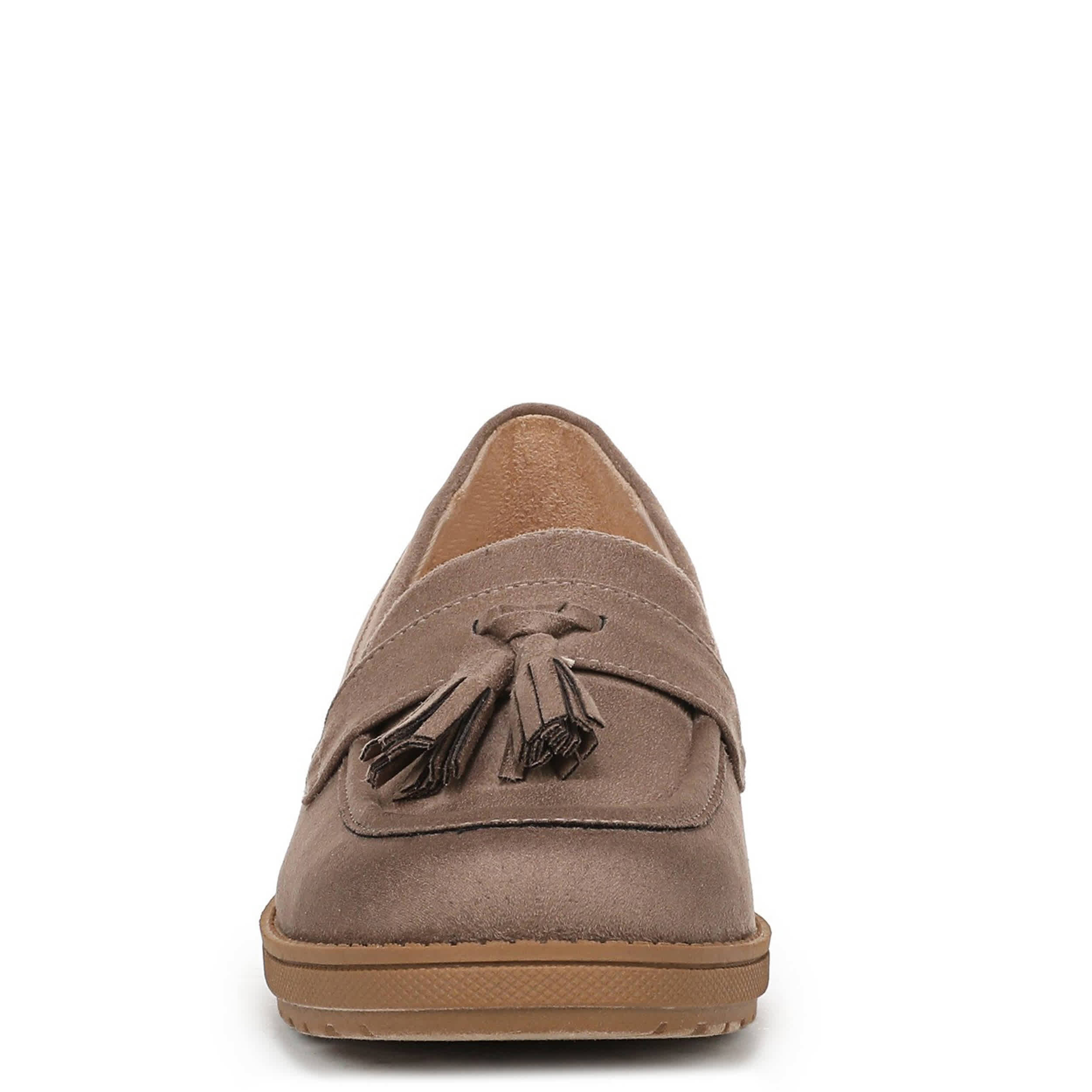 DR. SCHOLL'S-WOMENS DAZZLE LOAFER-STONE & 
