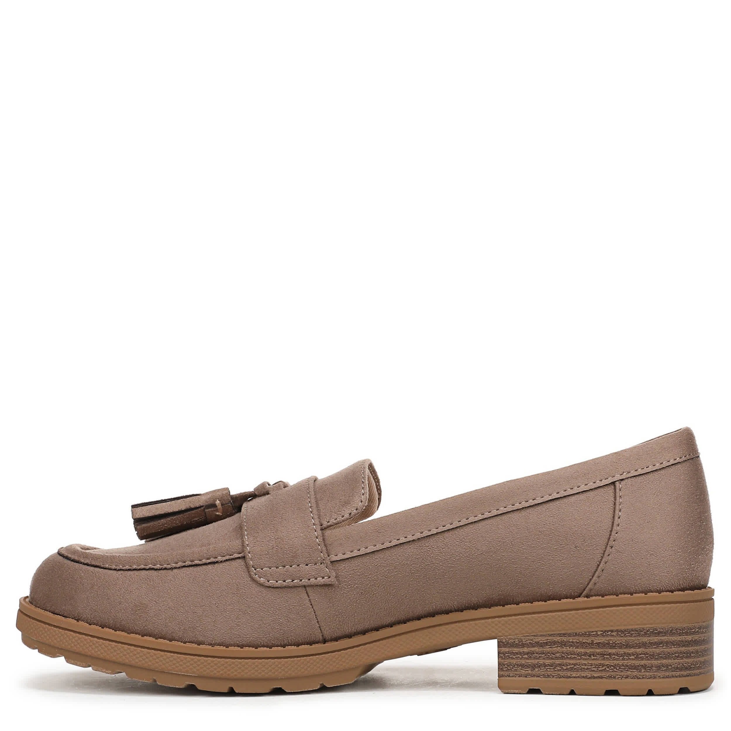 DR. SCHOLL'S-WOMENS DAZZLE LOAFER-STONE & 