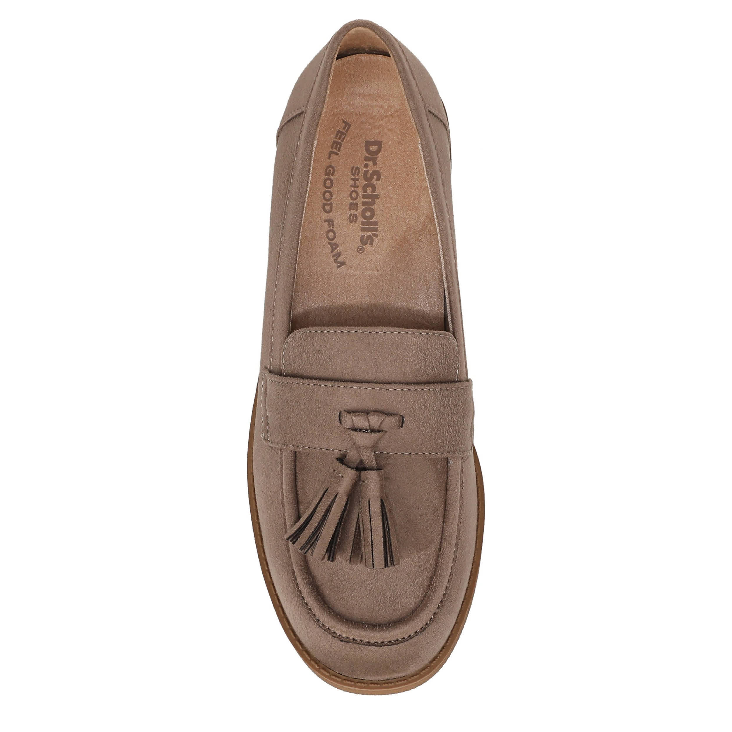 DR. SCHOLL'S-WOMENS DAZZLE LOAFER-STONE & 