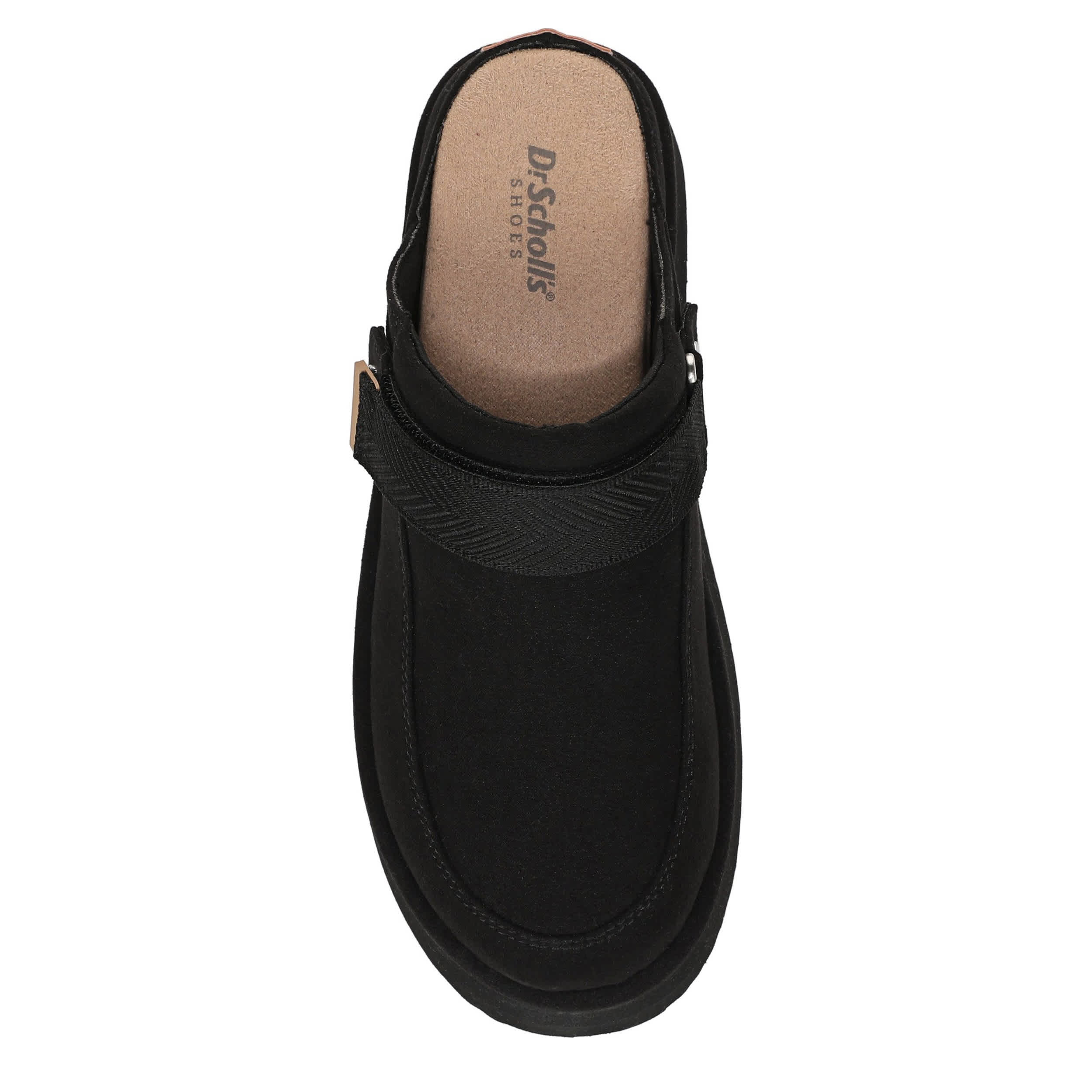 DR. SCHOLL'S-WOMENS CHILL OUT CLOG-BLACK & 