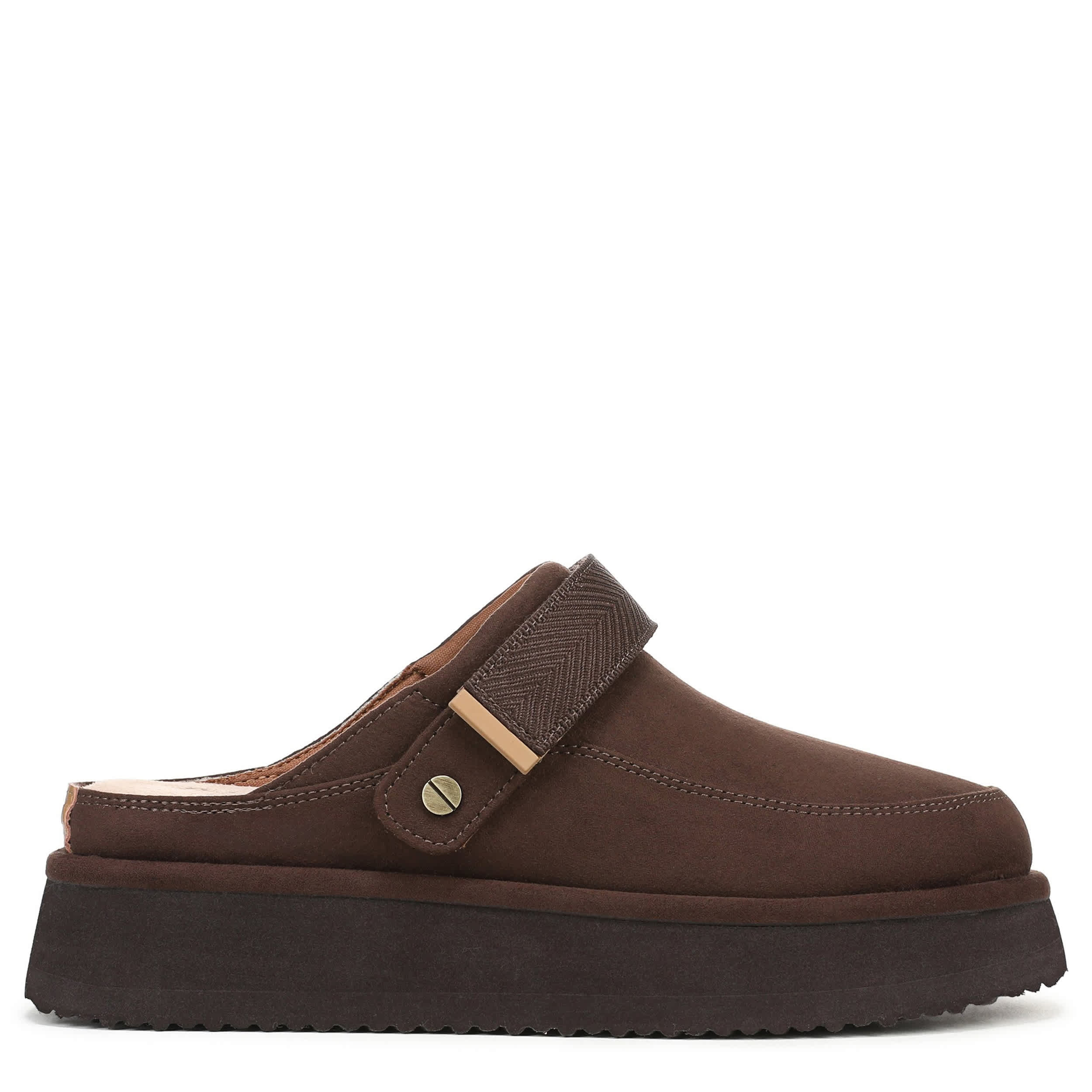 DR. SCHOLL'S-WOMENS CHILL OUT CLOG-CORDOVAN & 