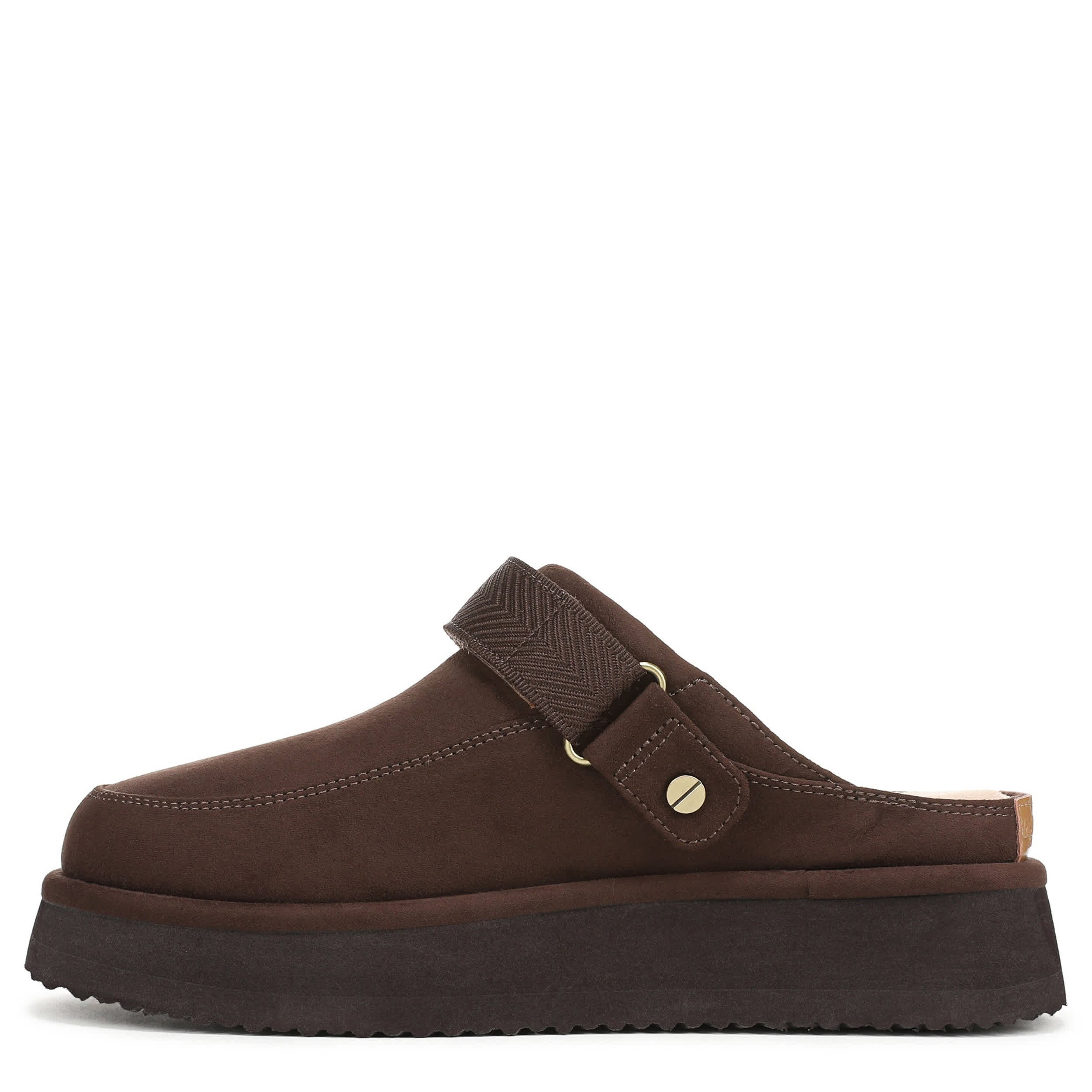 DR. SCHOLL'S-WOMENS CHILL OUT CLOG-CORDOVAN & 