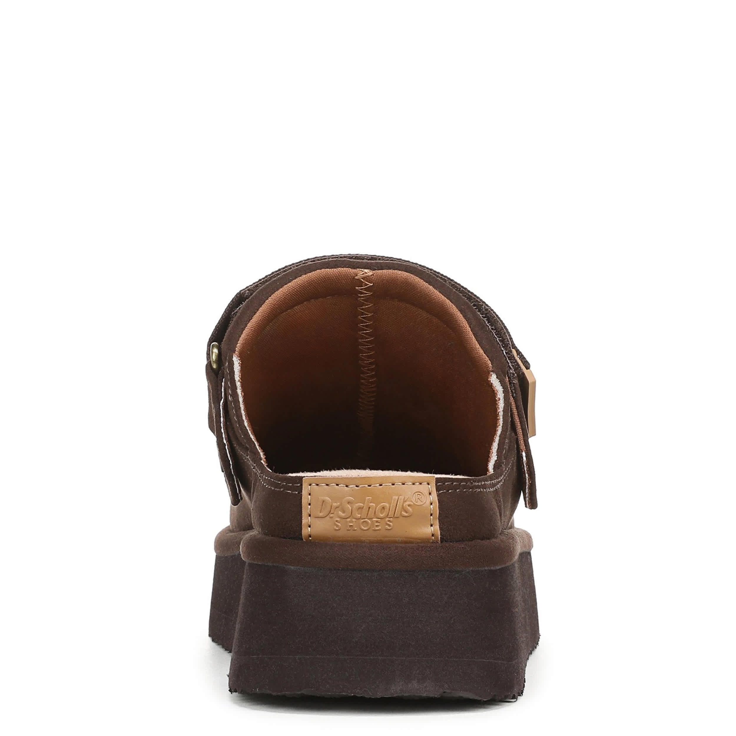 DR. SCHOLL'S-WOMENS CHILL OUT CLOG-CORDOVAN & 