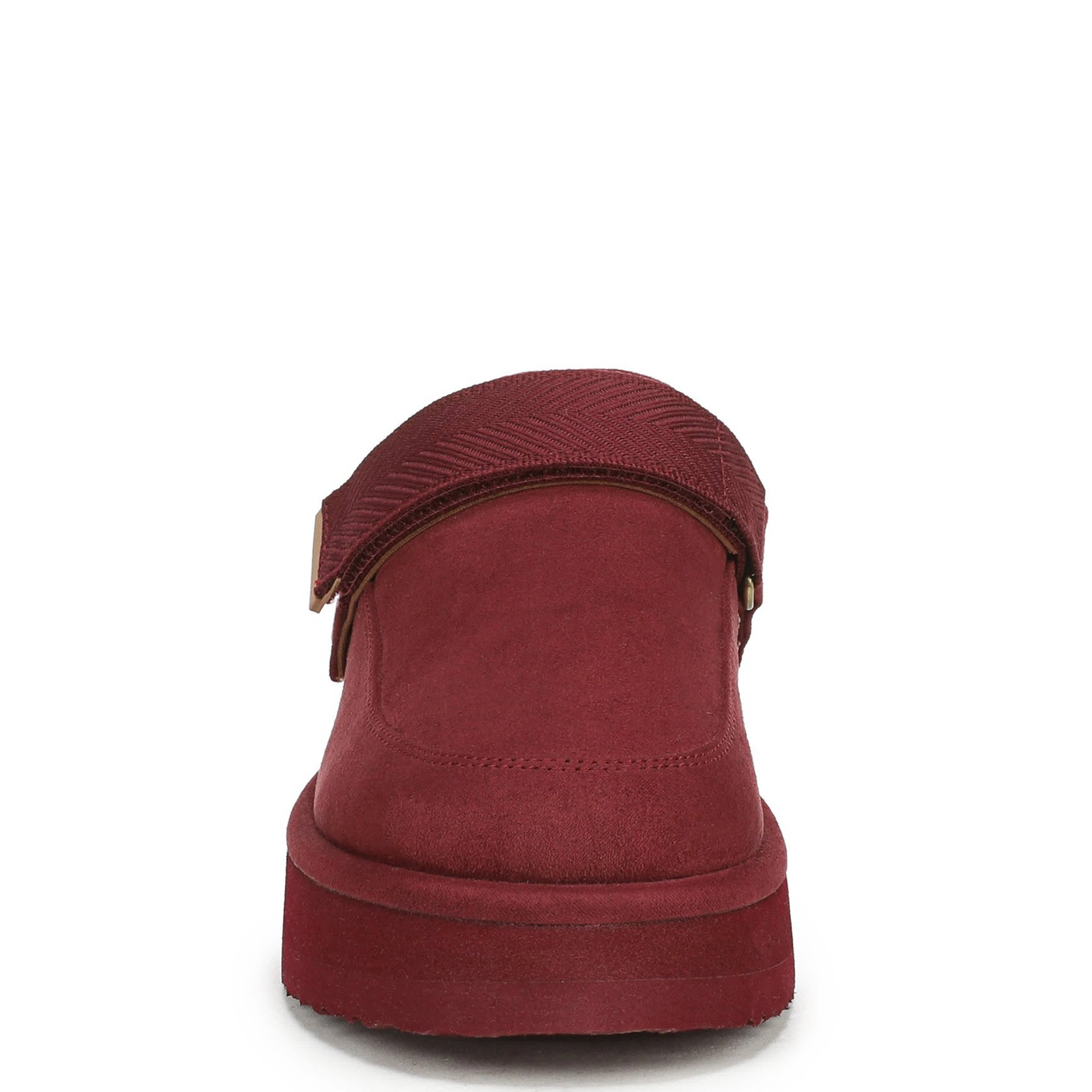 DR. SCHOLL'S-WOMENS CHILL OUT CLOG-BURGUNDY & 