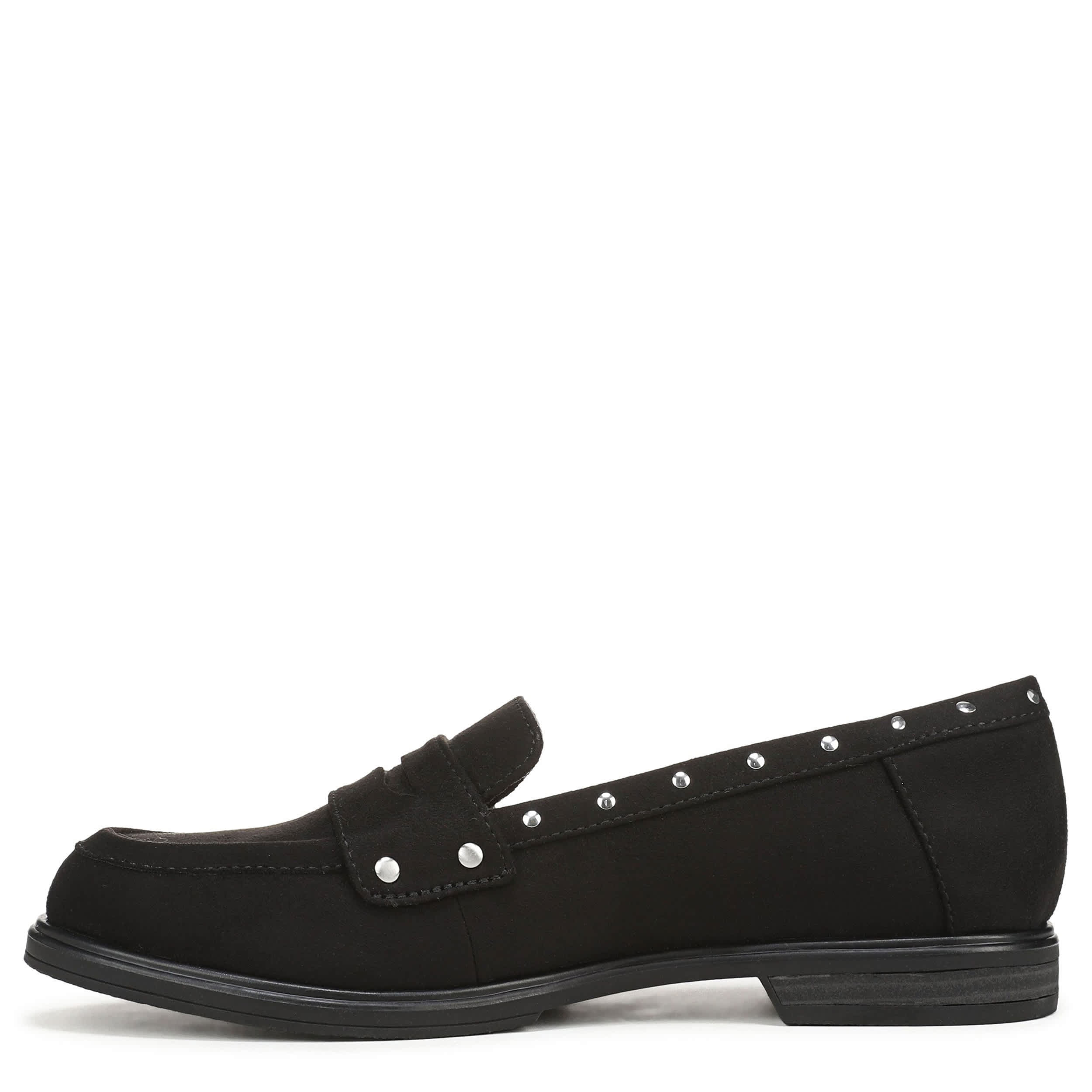 DR. SCHOLL'S-WOMENS HELLO STUD LOAFER-BLACK & 