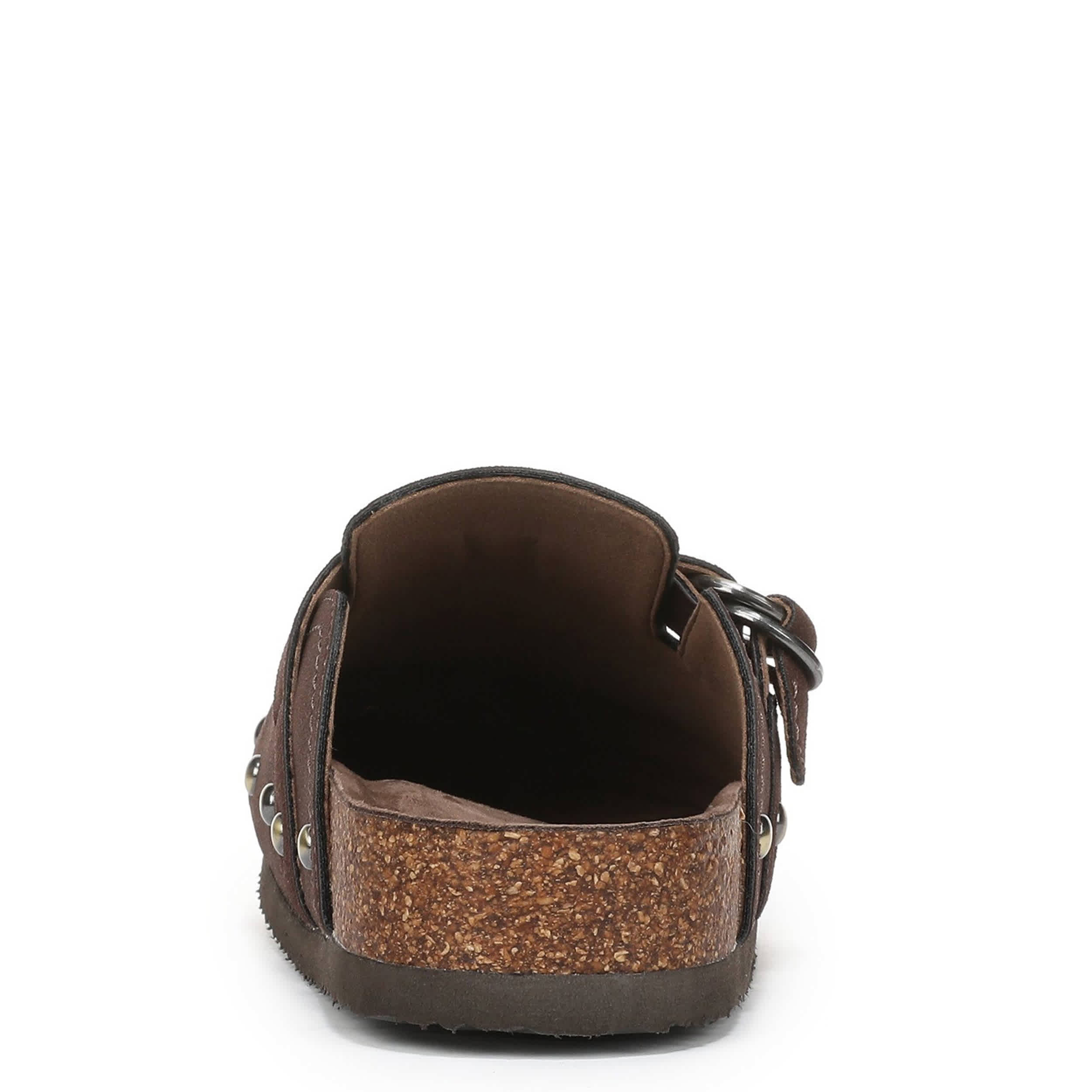 DR. SCHOLL'S-WOMENS SO EASY OG CLOG-DARK BROWN & 