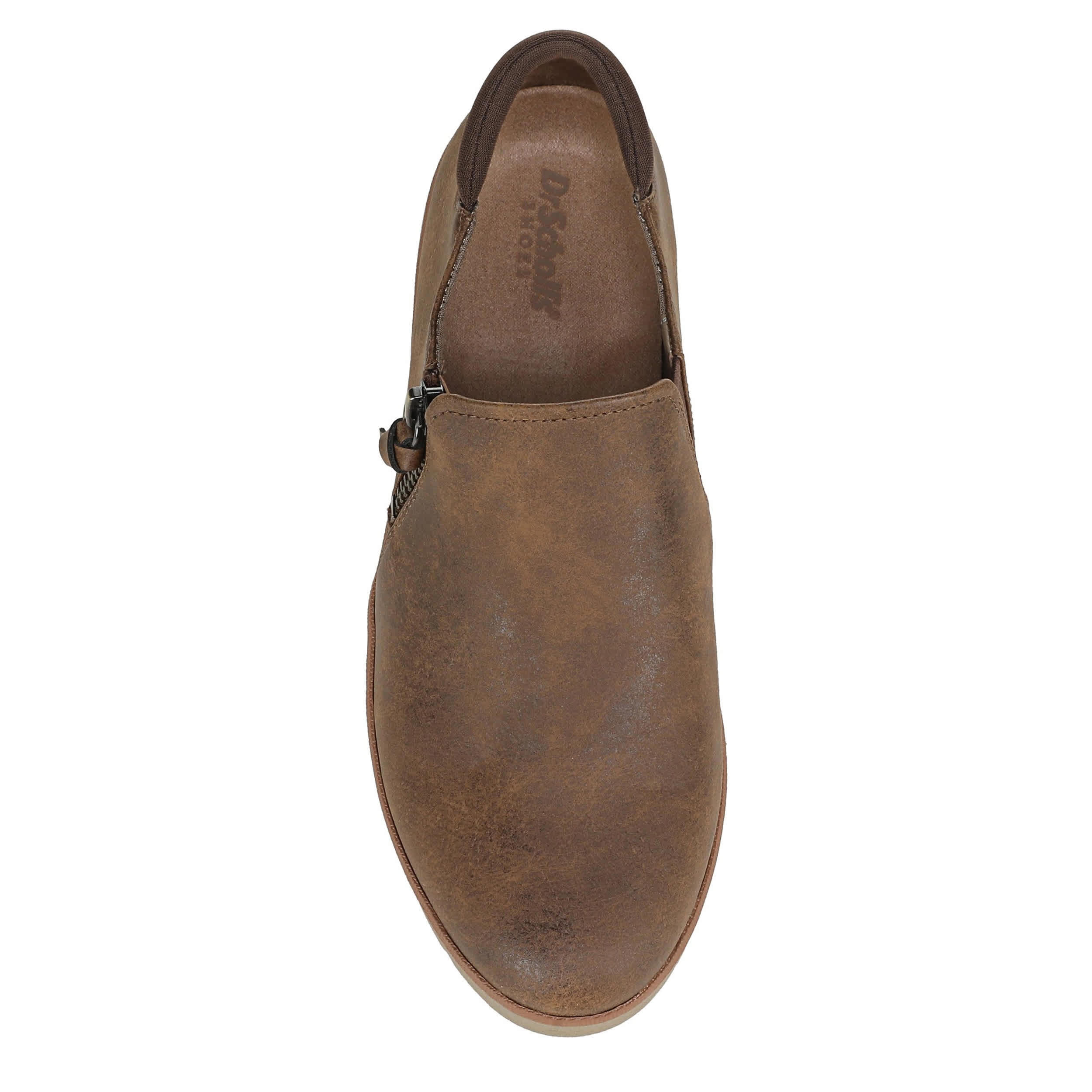 DR. SCHOLL'S-WOMENS NICE DAY NOW BOOTIE-BROWN & 