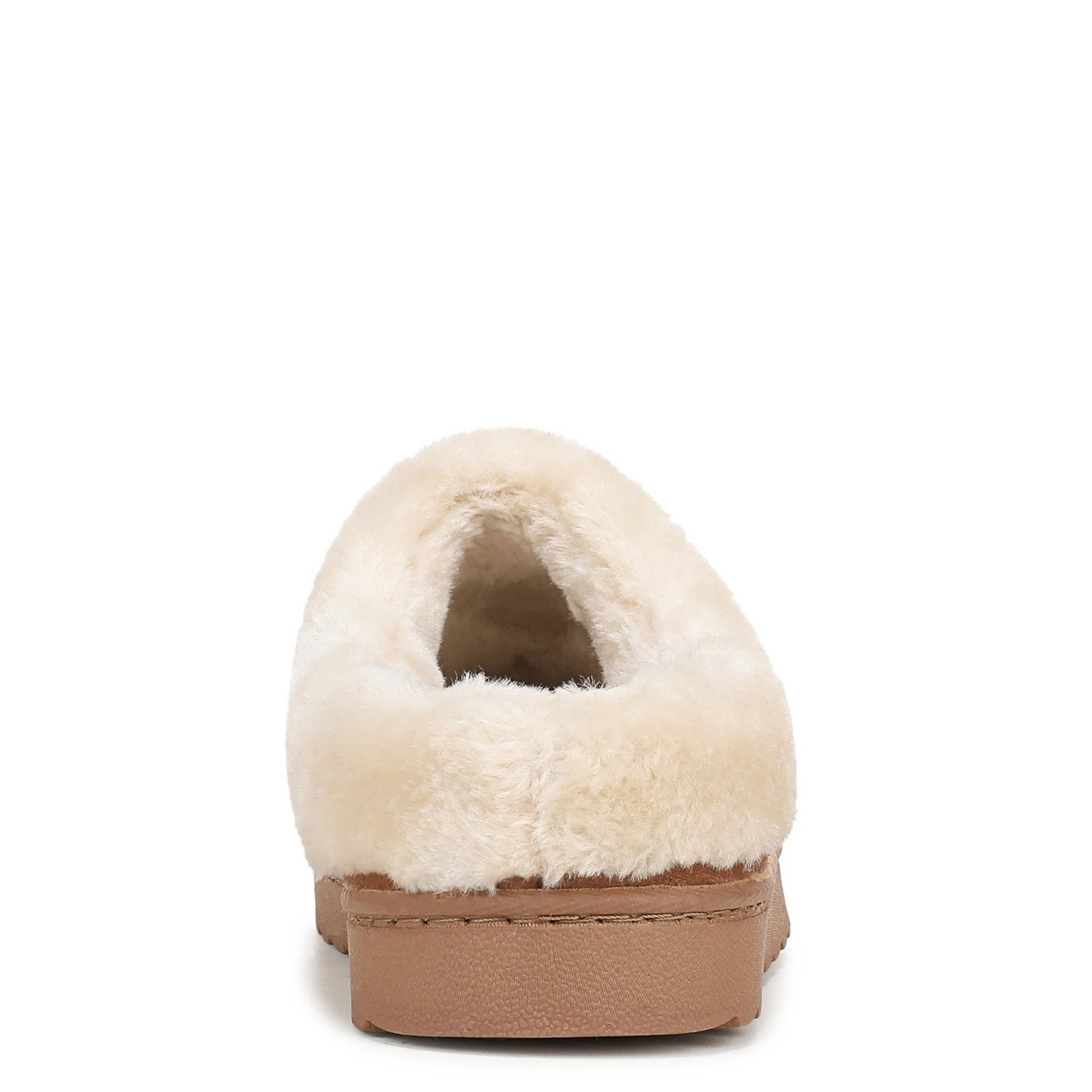 DR. SCHOLL'S-WOMENS SUNDAY CHILL SLIPPER-DARK TAN & 