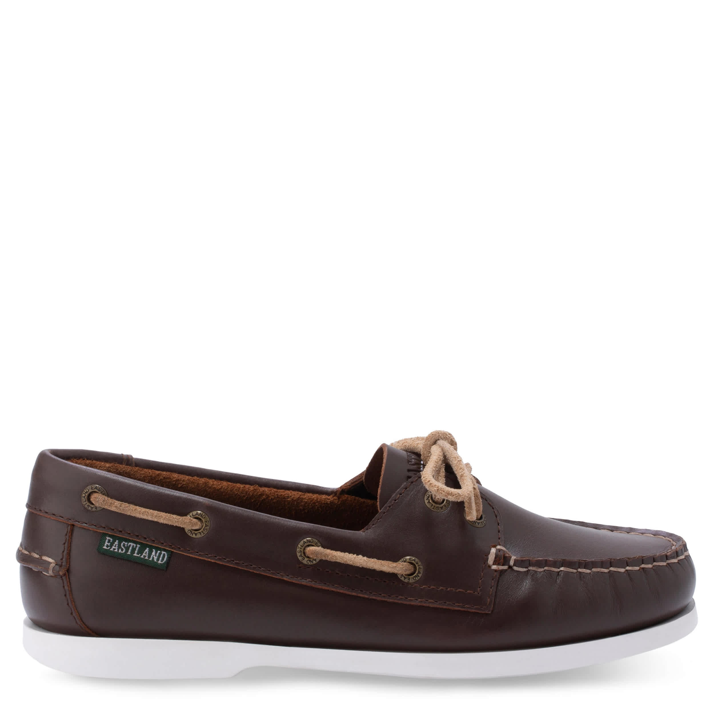 EASTLAND-WOMENS SEASTAR BOAT SHOE-BROWN & 