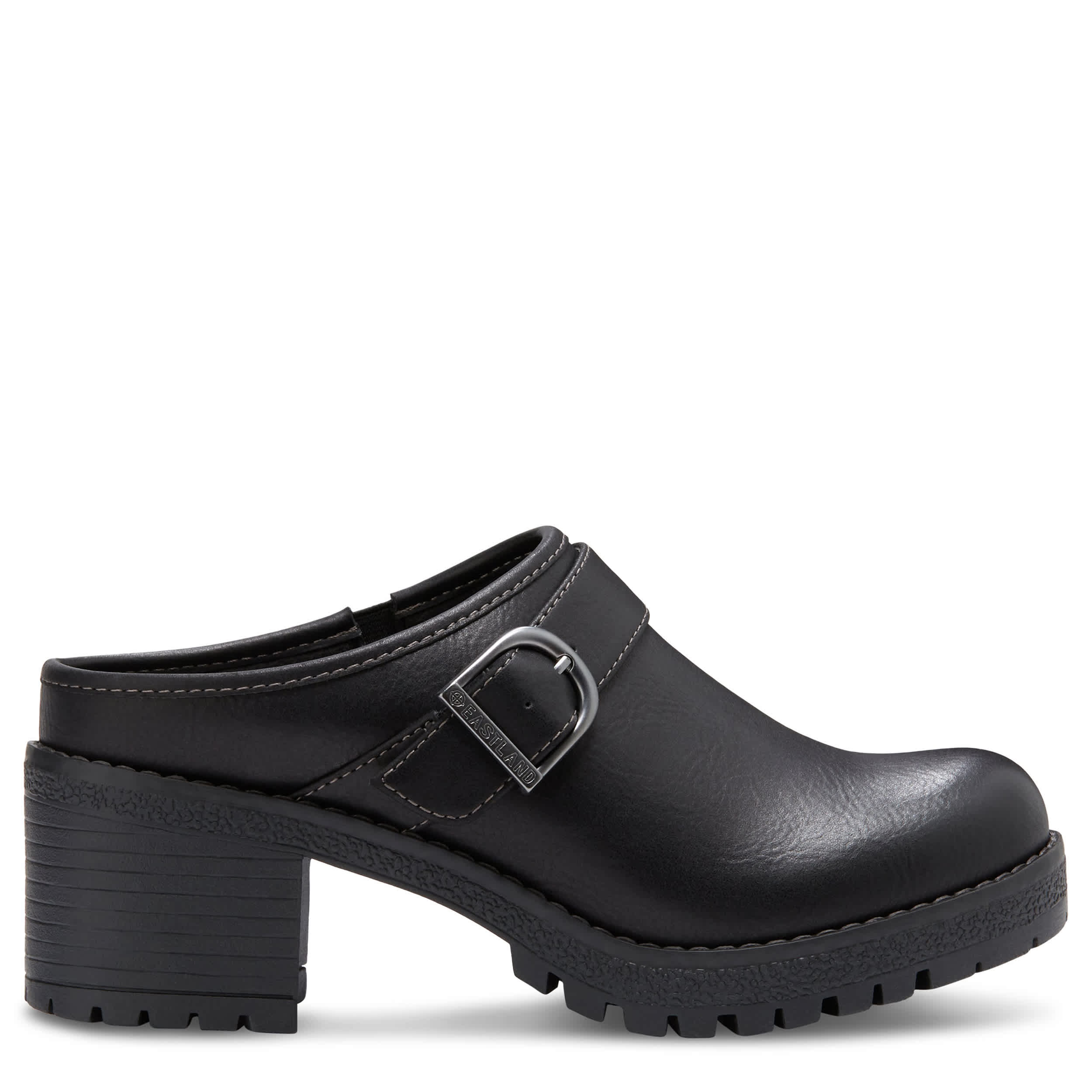 EASTLAND-WOMENS NOLA CLOG-BLACK & 