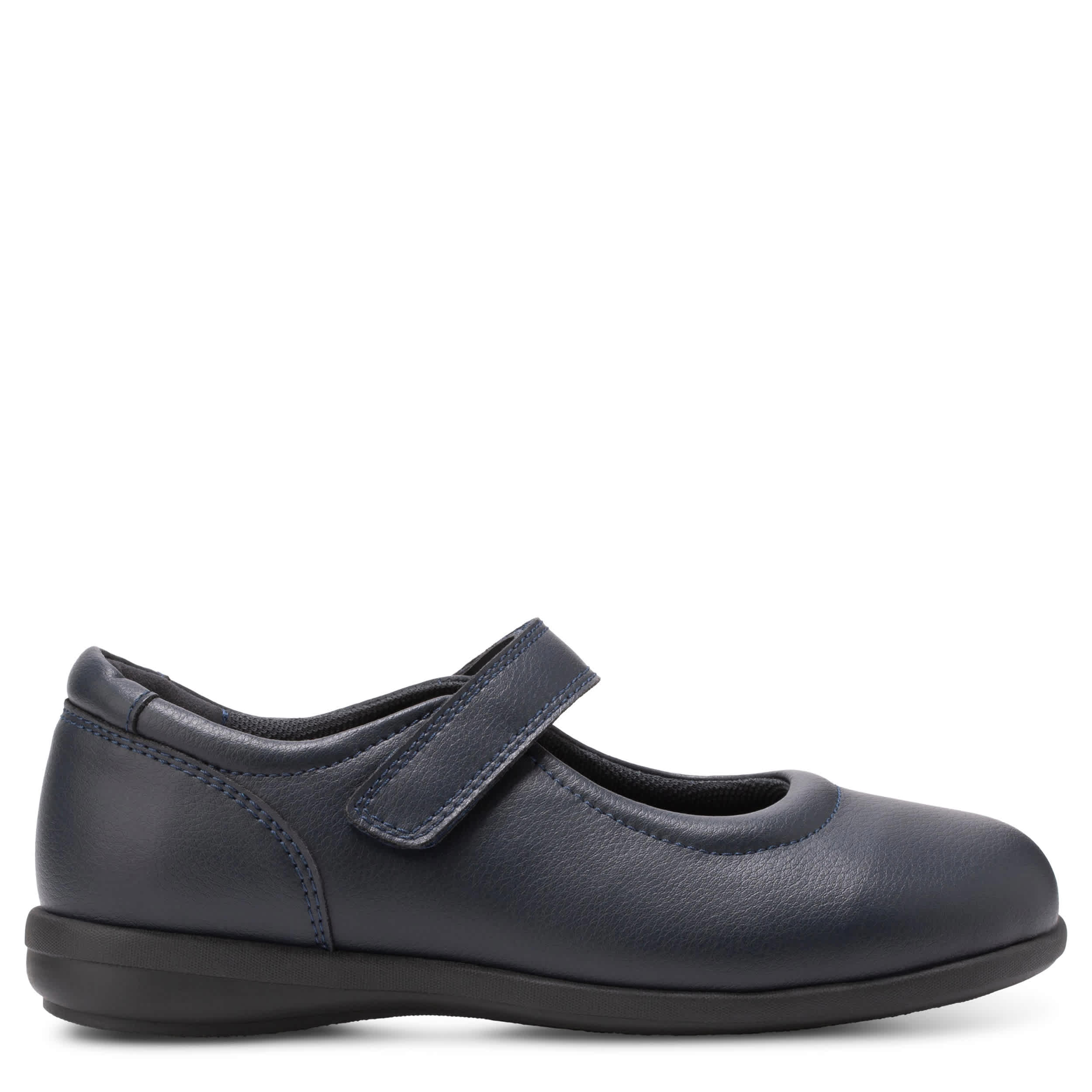 EASTLAND-WOMENS HARPER FLAT-NAVY & 