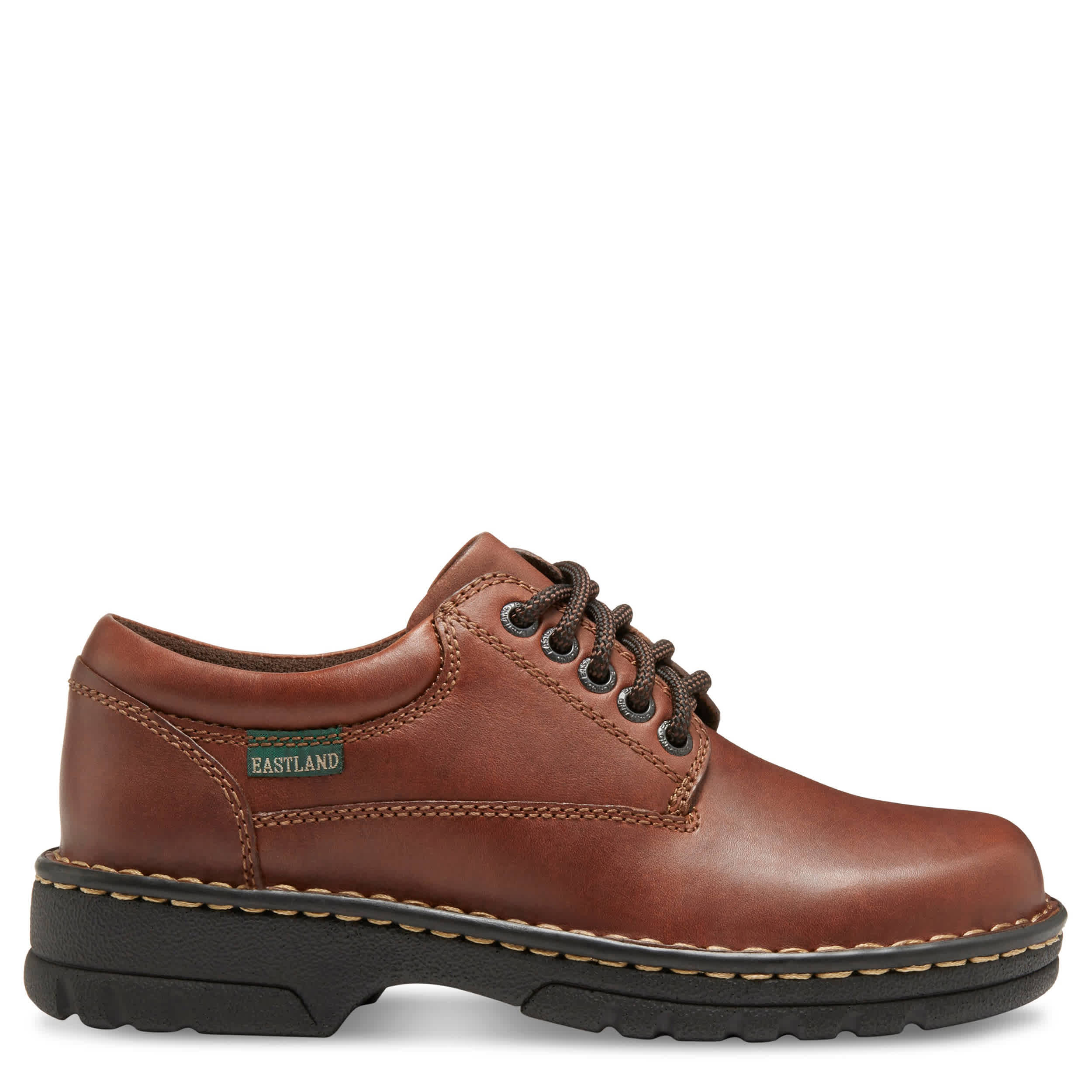 EASTLAND-WOMENS PLAINVIEW OXFORD-BROWN & 