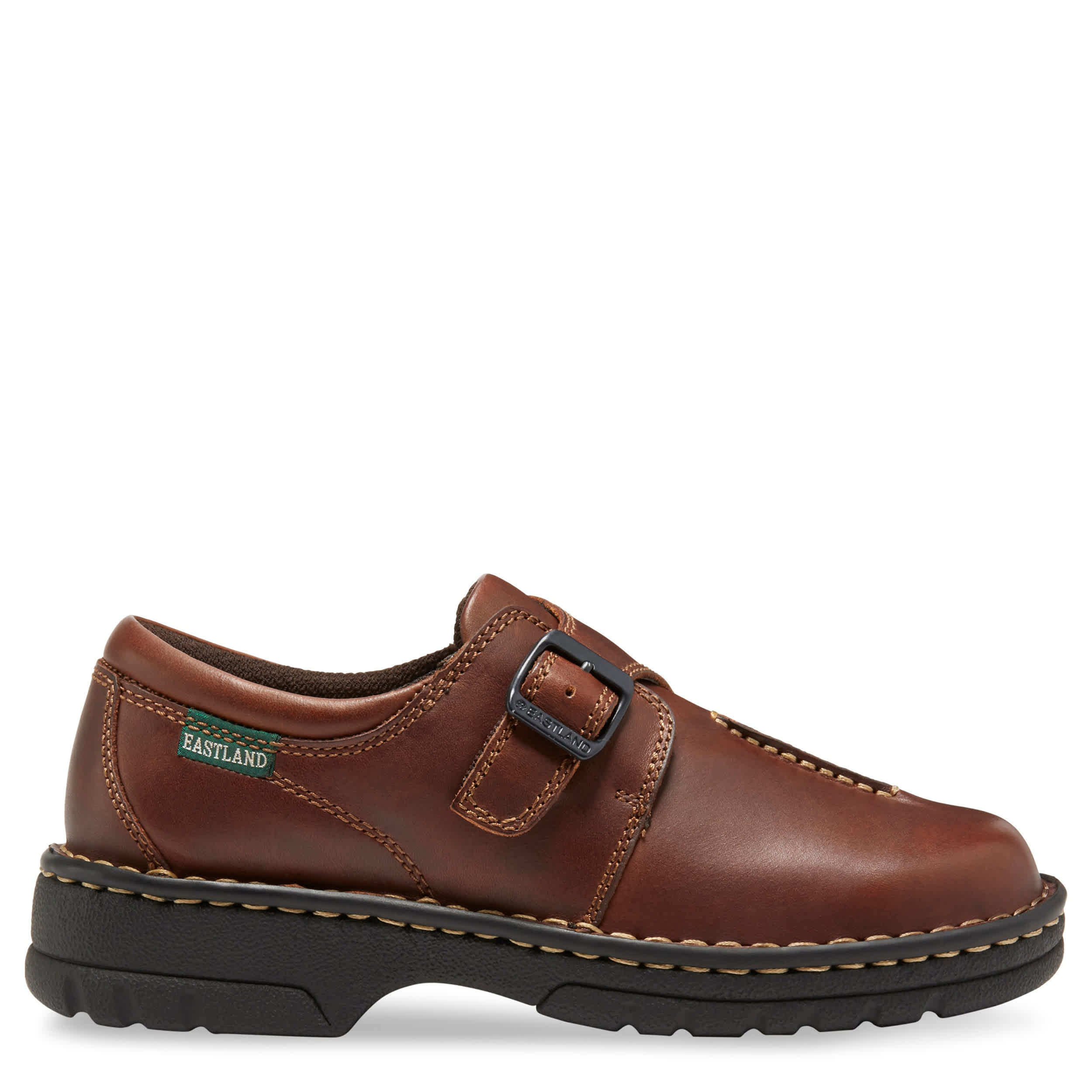 EASTLAND-WOMENS SYRACUSE OXFORD-BROWN & 