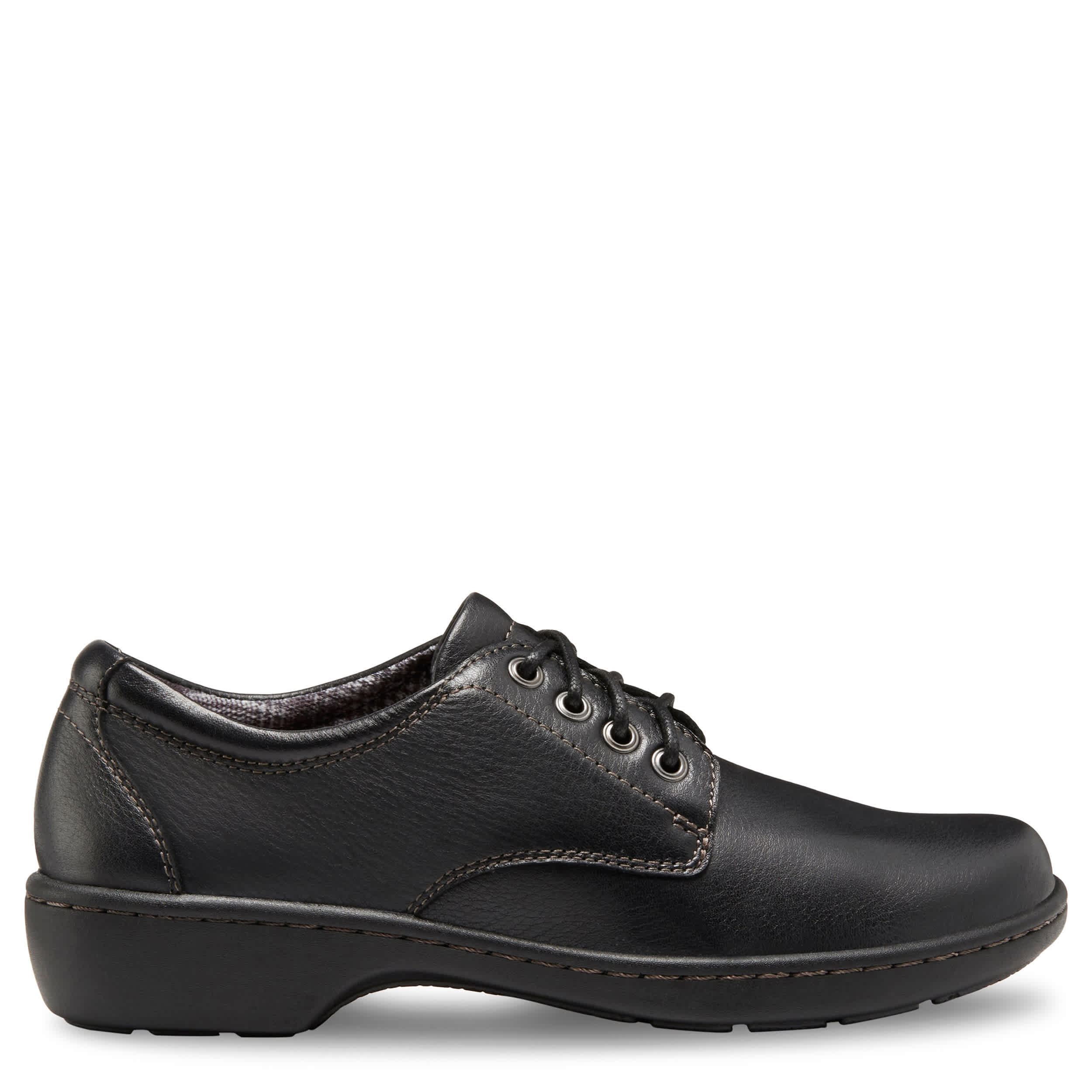 EASTLAND-WOMENS ALEXIS OXFORD-BLACK & 