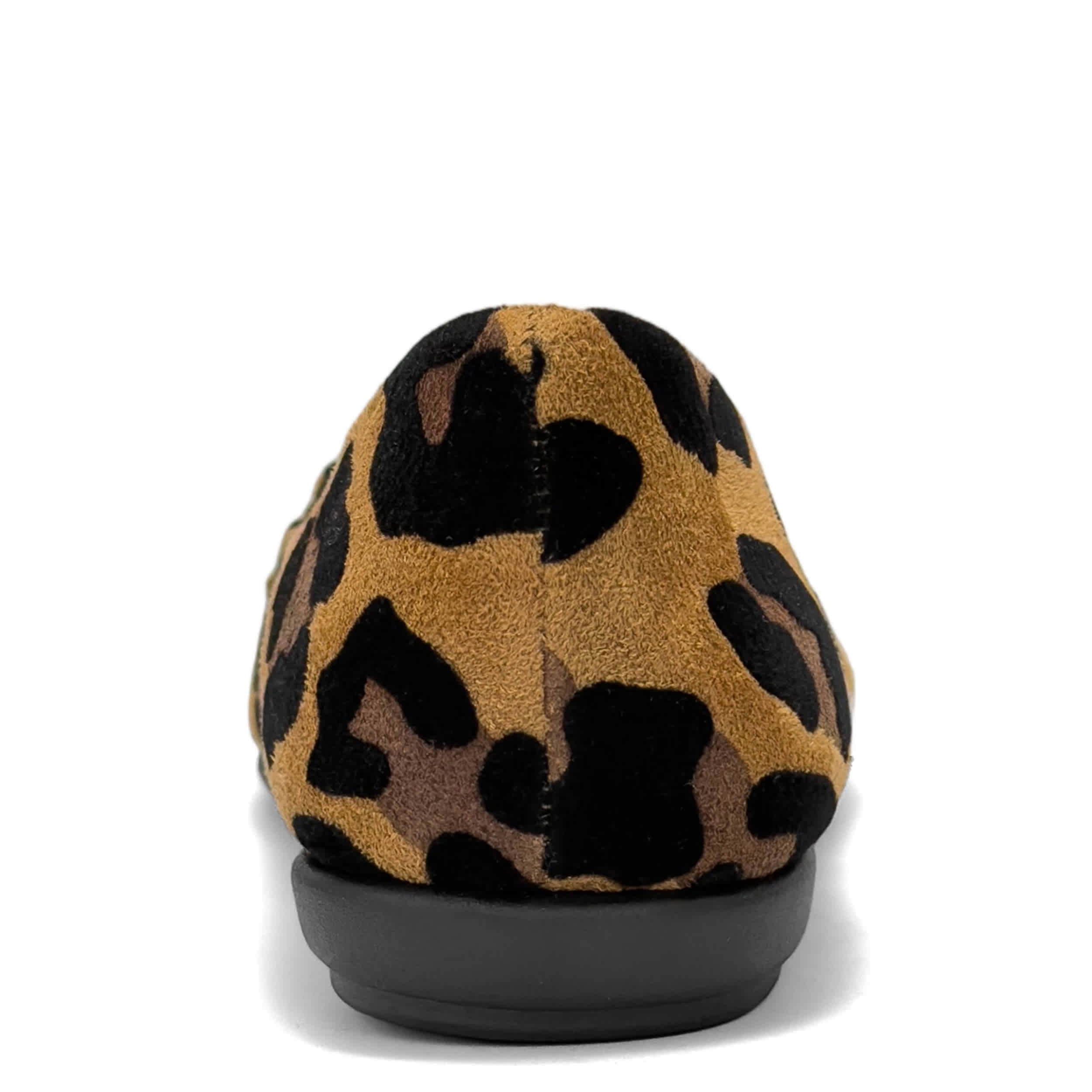 AEROSOLES-WOMENS BELL FLAT-LEOPARD & CAMEL