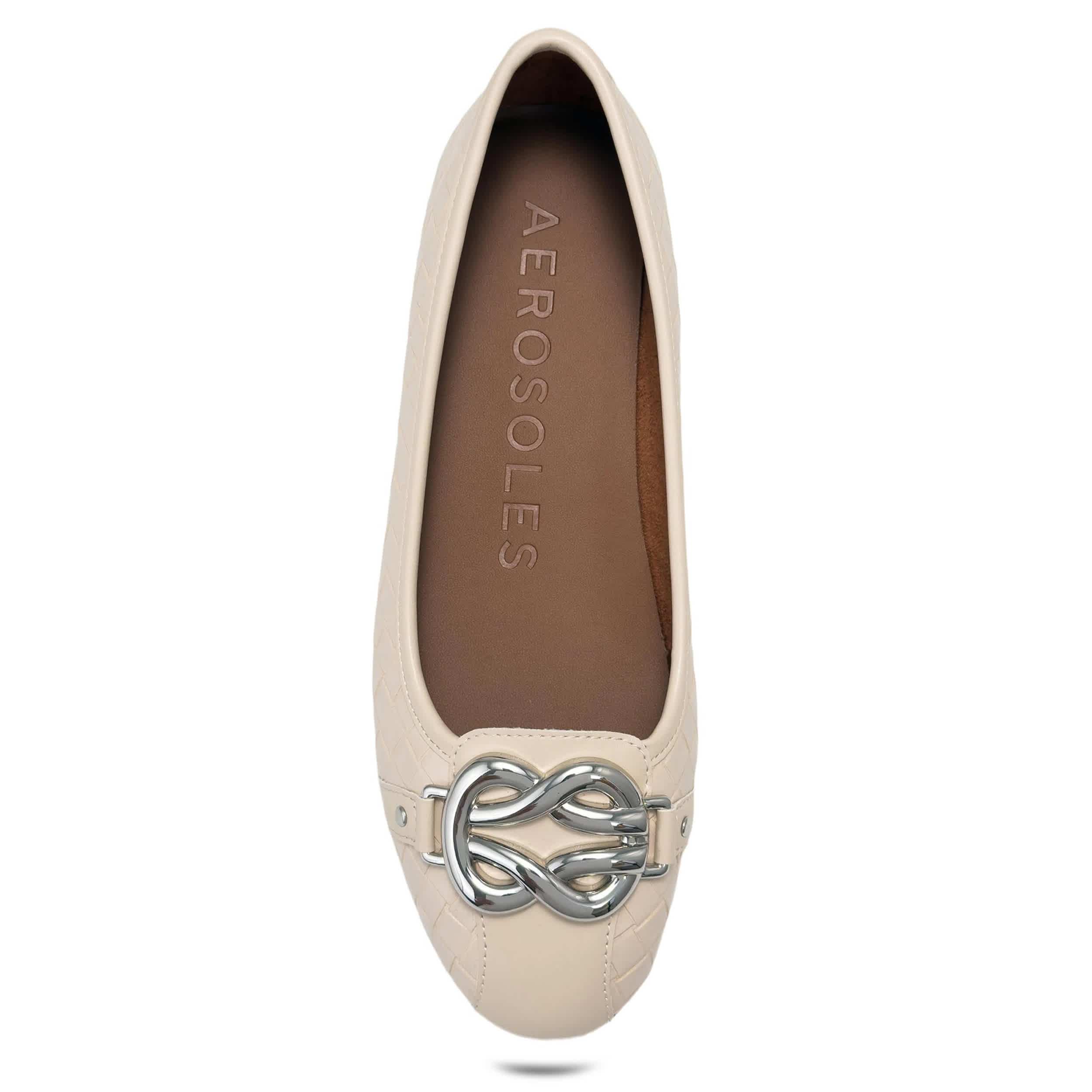 AEROSOLES-WOMENS BIG-BET FLAT-STONE & 