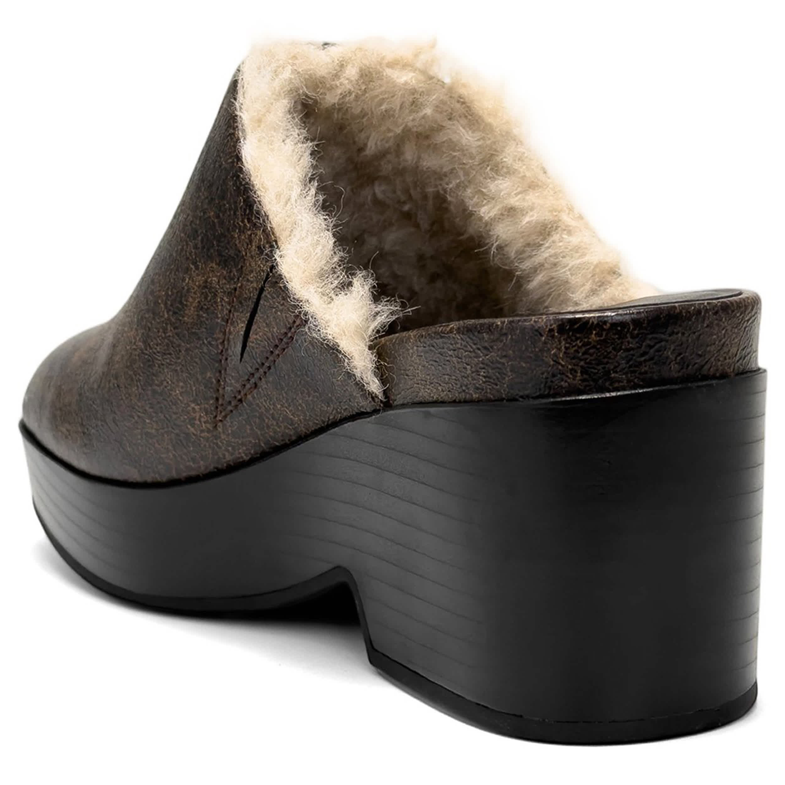 AEROSOLES-WOMENS CHATA CLOG-BLACK & 