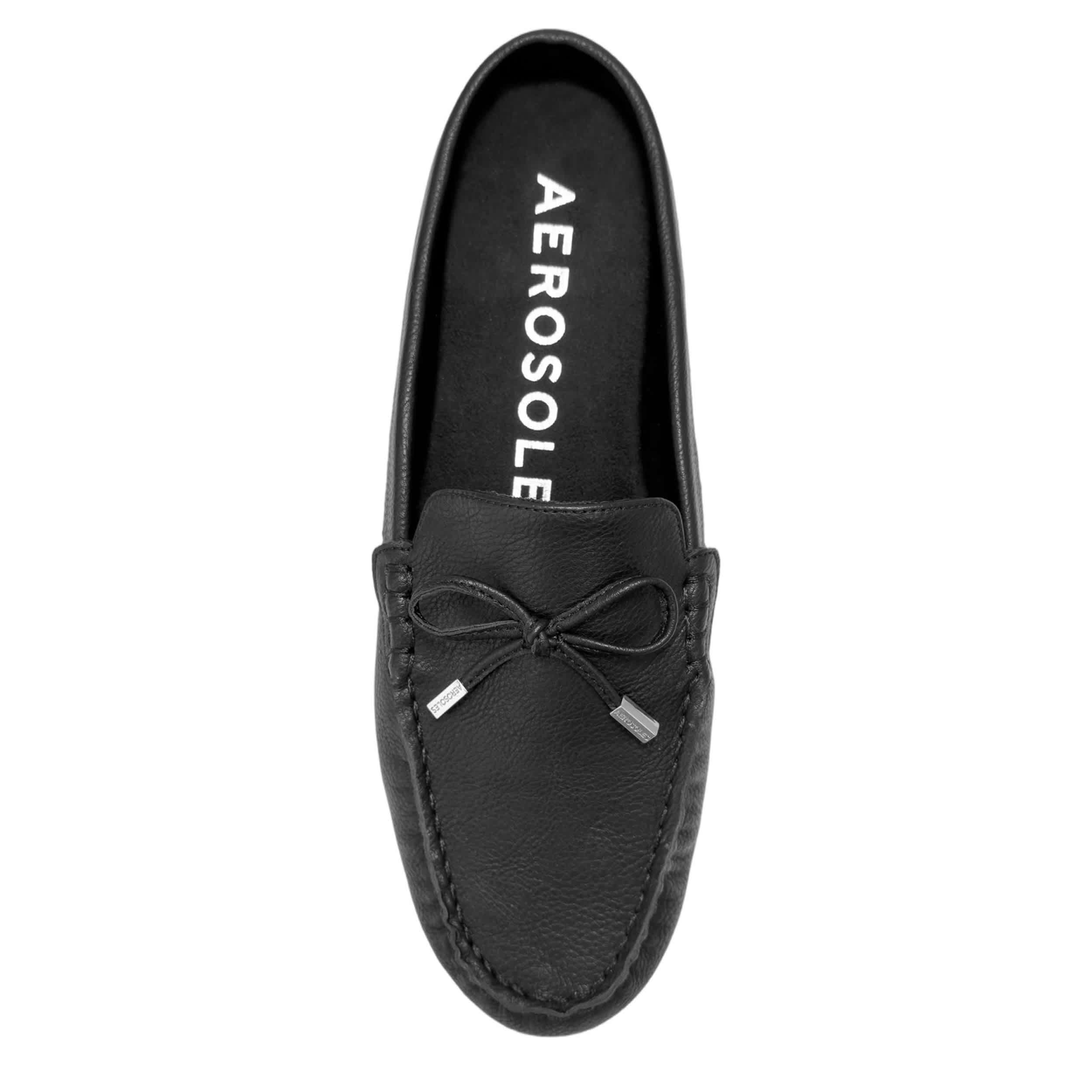 AEROSOLES-WOMENS DAFFODIL CLOG-BLACK & 