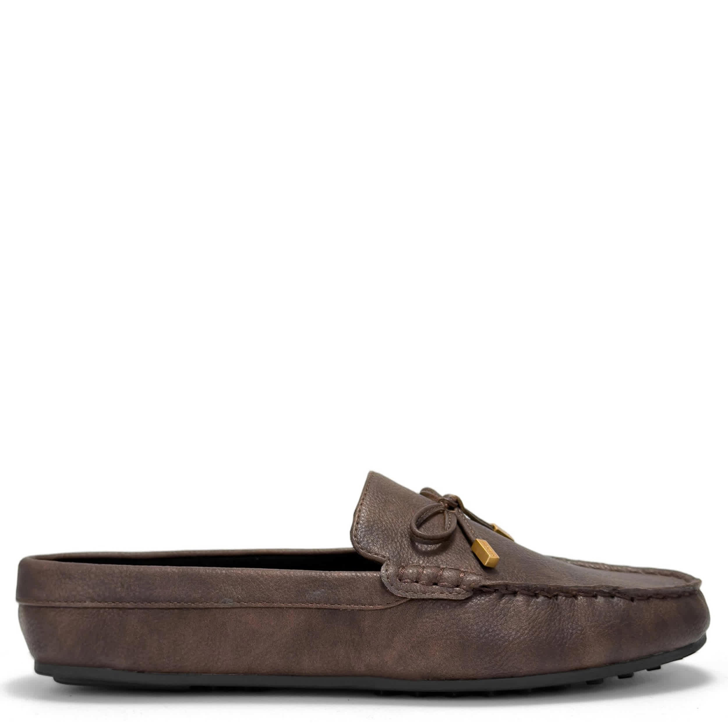 AEROSOLES-WOMENS DAFFODIL CLOG-BROWN & 