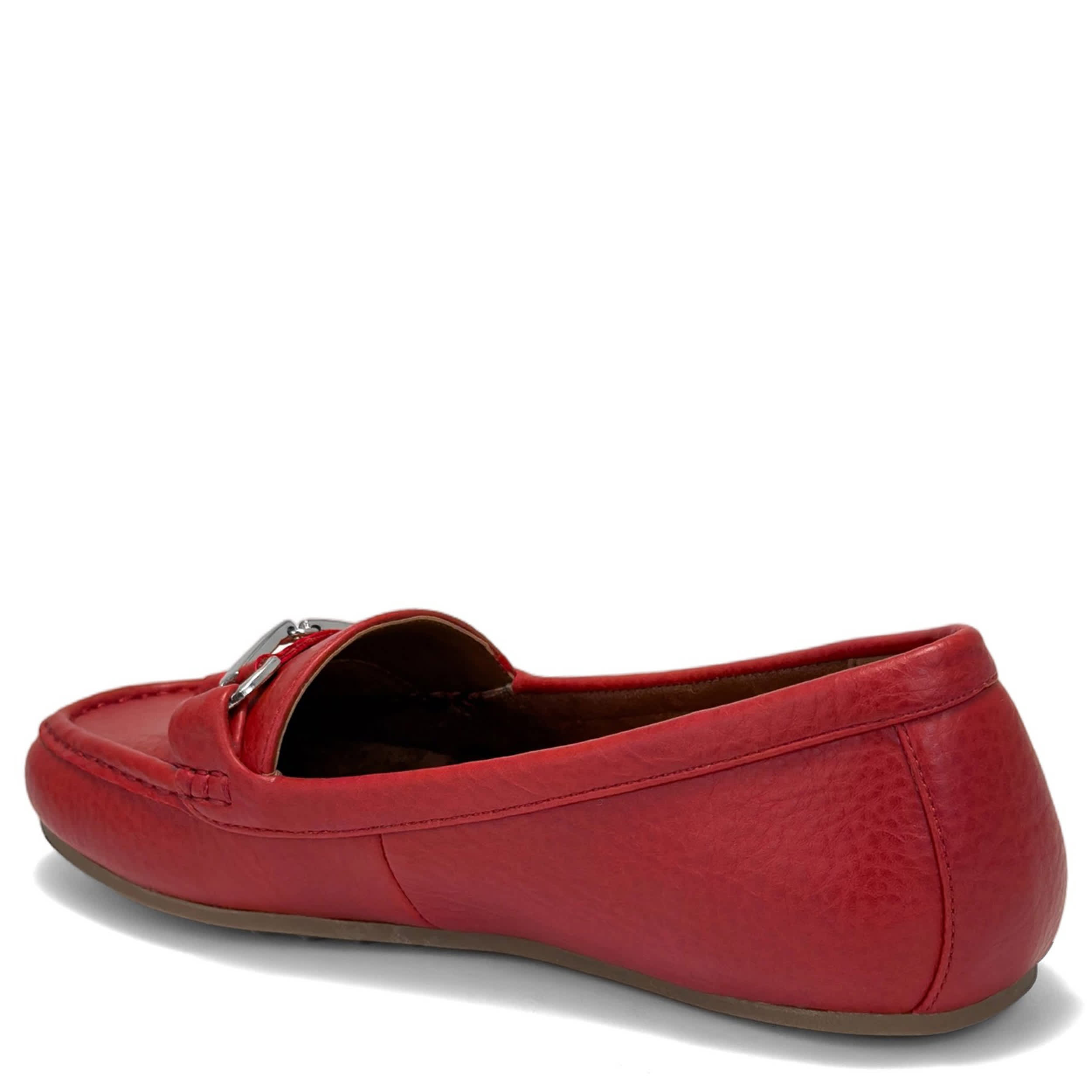 AEROSOLES-WOMENS DAY-DRIVE LOAFER-RED & 