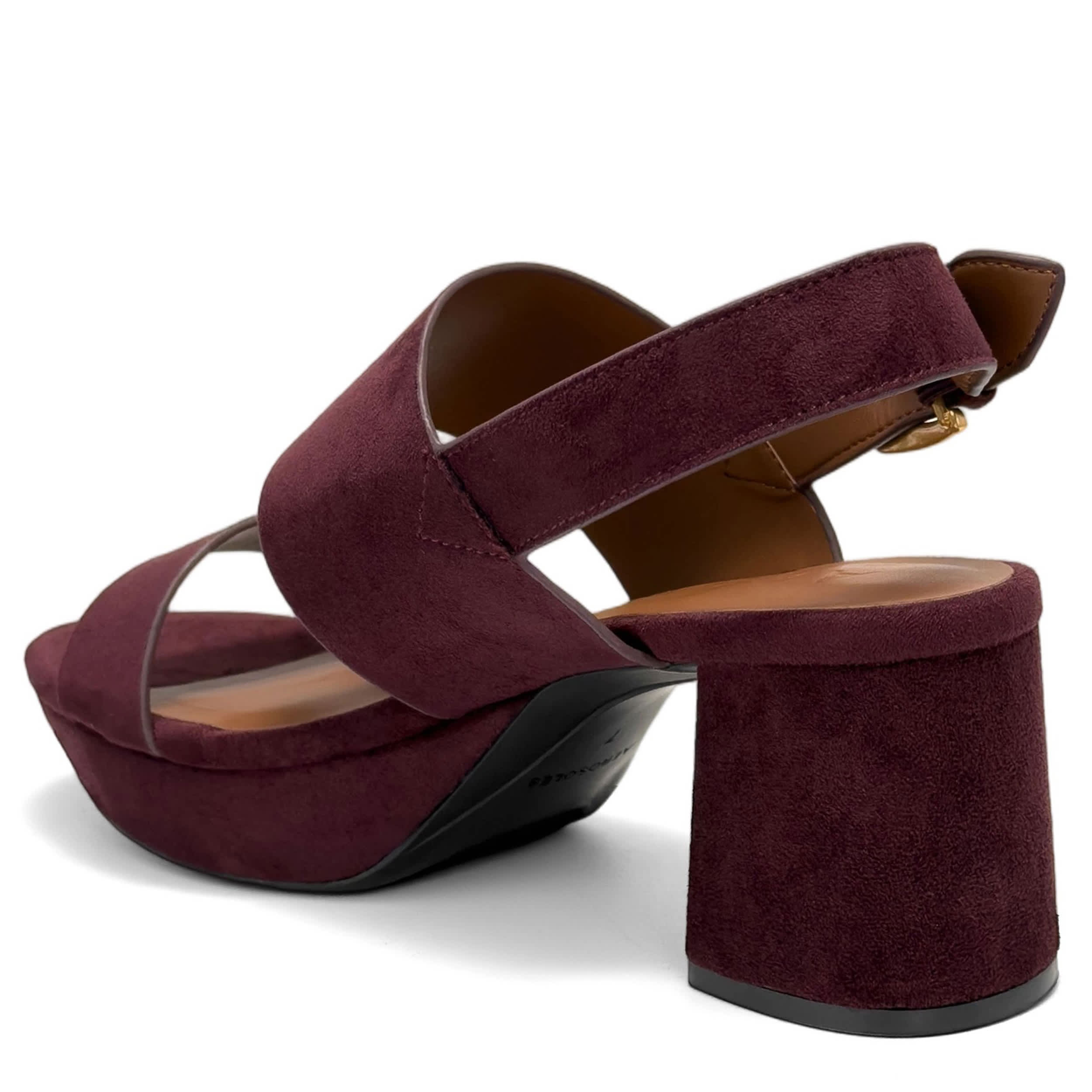 AEROSOLES-WOMENS CAMILLA SANDAL-CORDOVAN & 