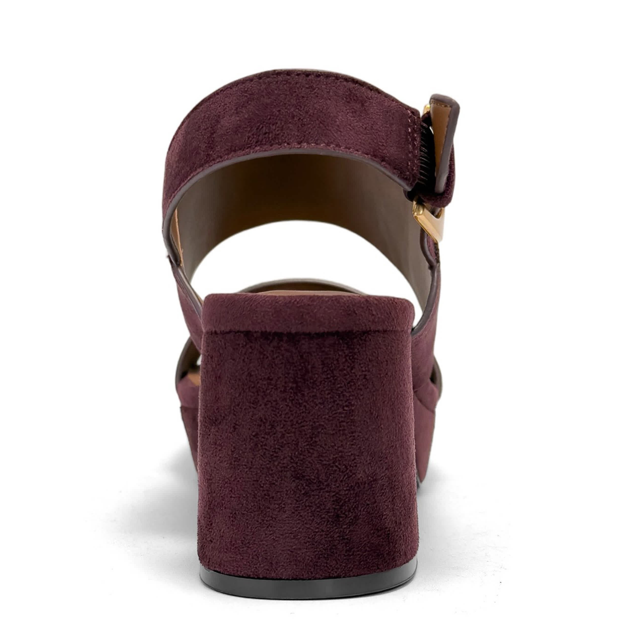 AEROSOLES-WOMENS CAMILLA SANDAL-CORDOVAN & 