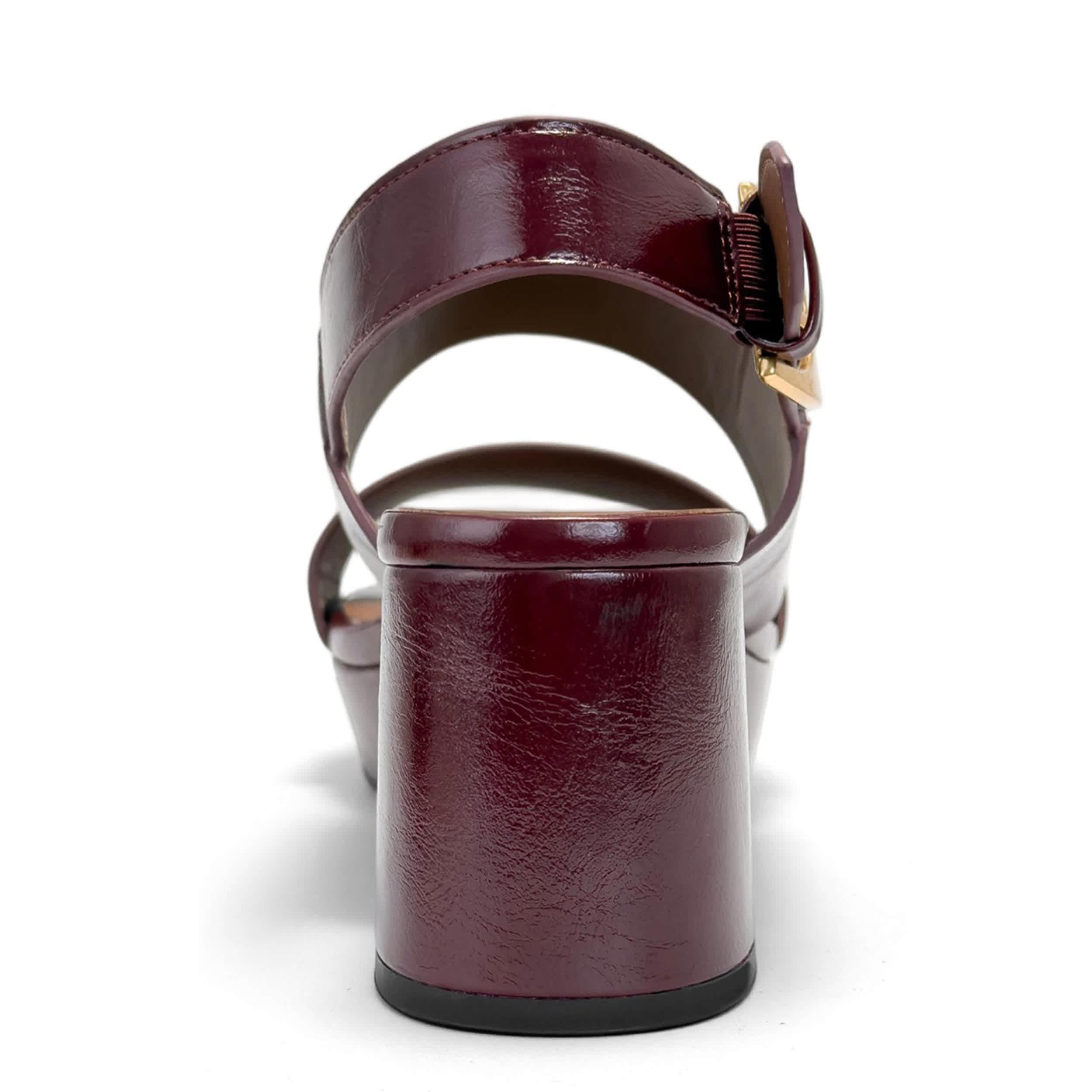 AEROSOLES-WOMENS CAMILLA SANDAL-BURGUNDY & 