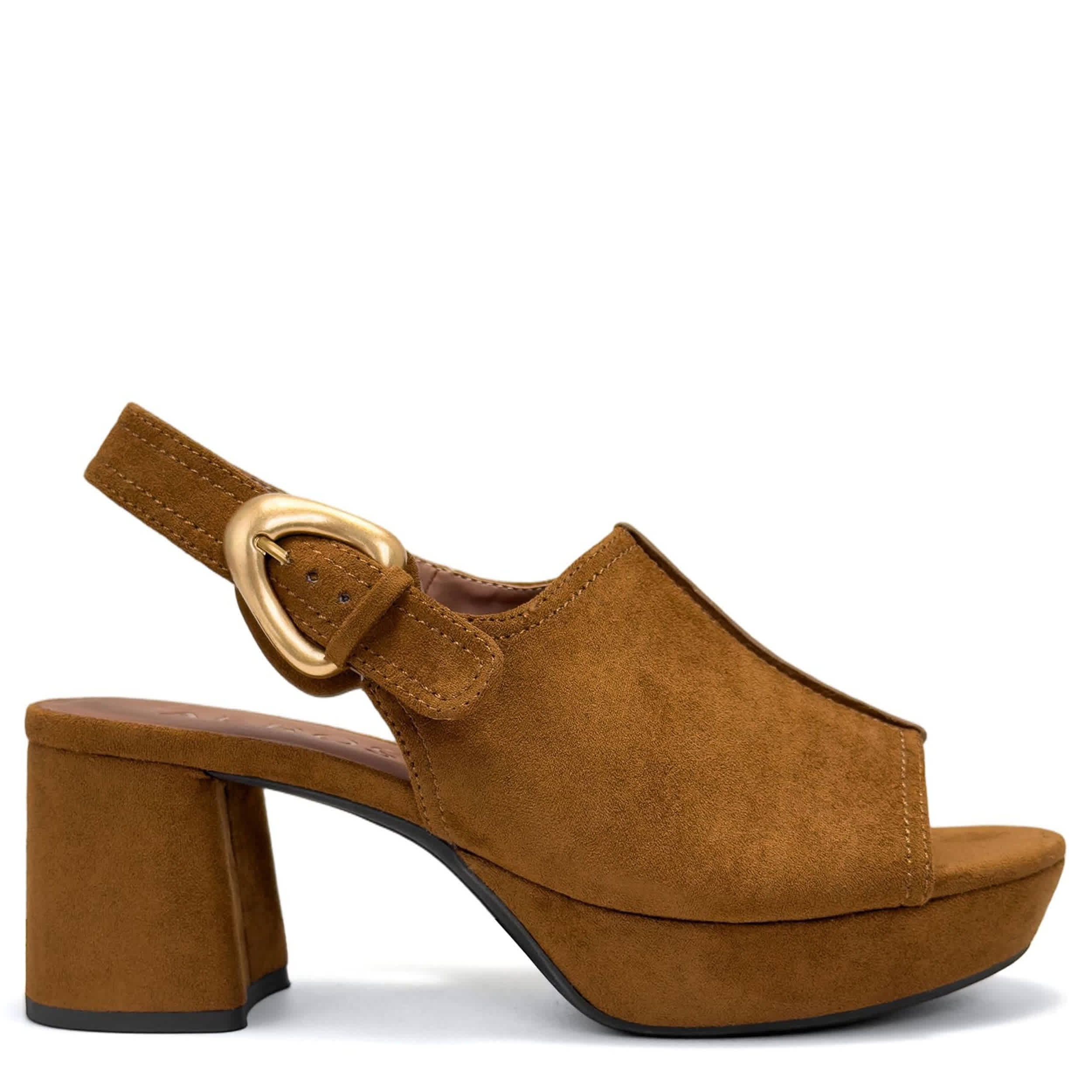 AEROSOLES-WOMENS CHANCEY PUMP-BROWN & 