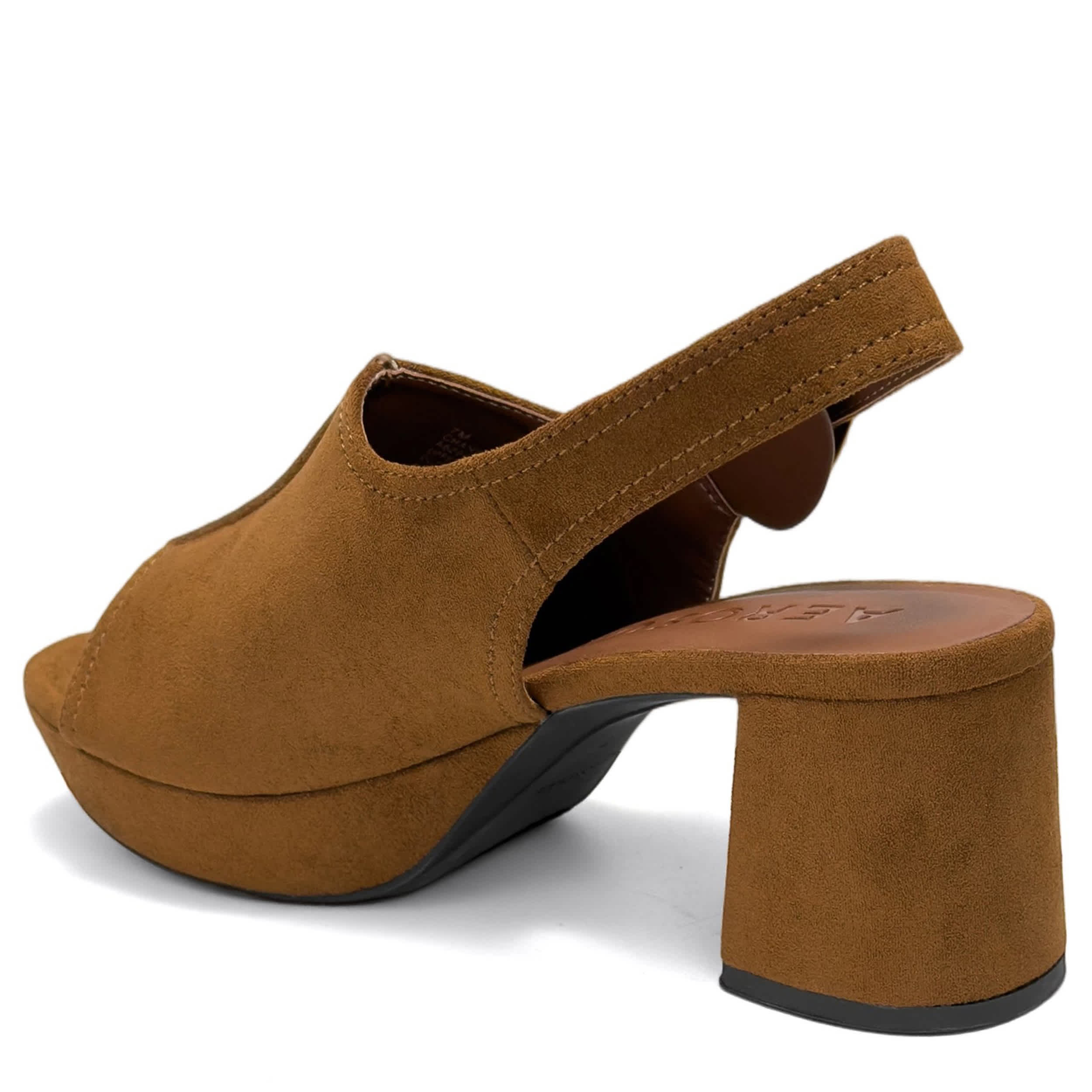 AEROSOLES-WOMENS CHANCEY PUMP-BROWN & 