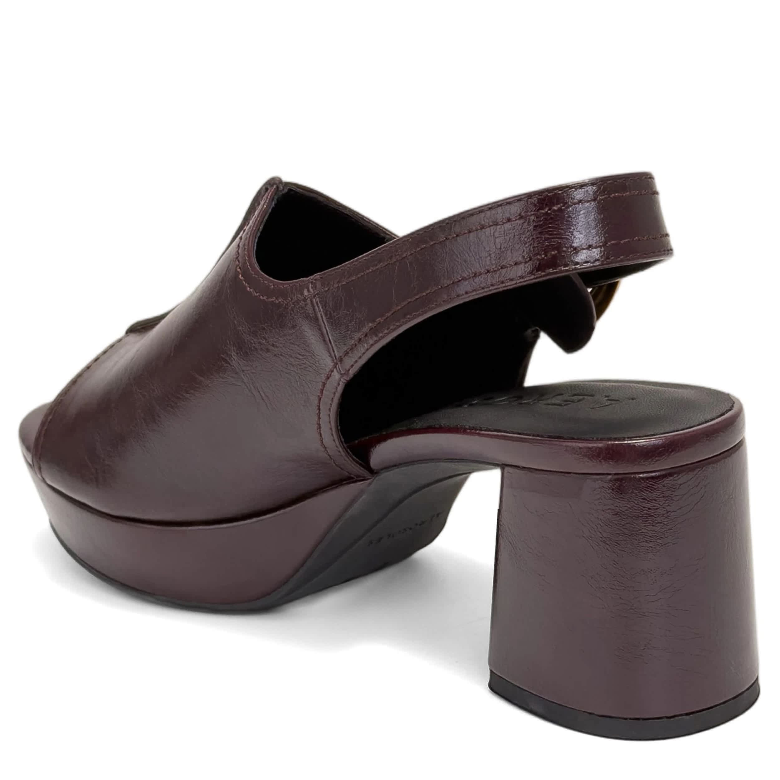 AEROSOLES-WOMENS CHANCEY PUMP-CORDOVAN & 