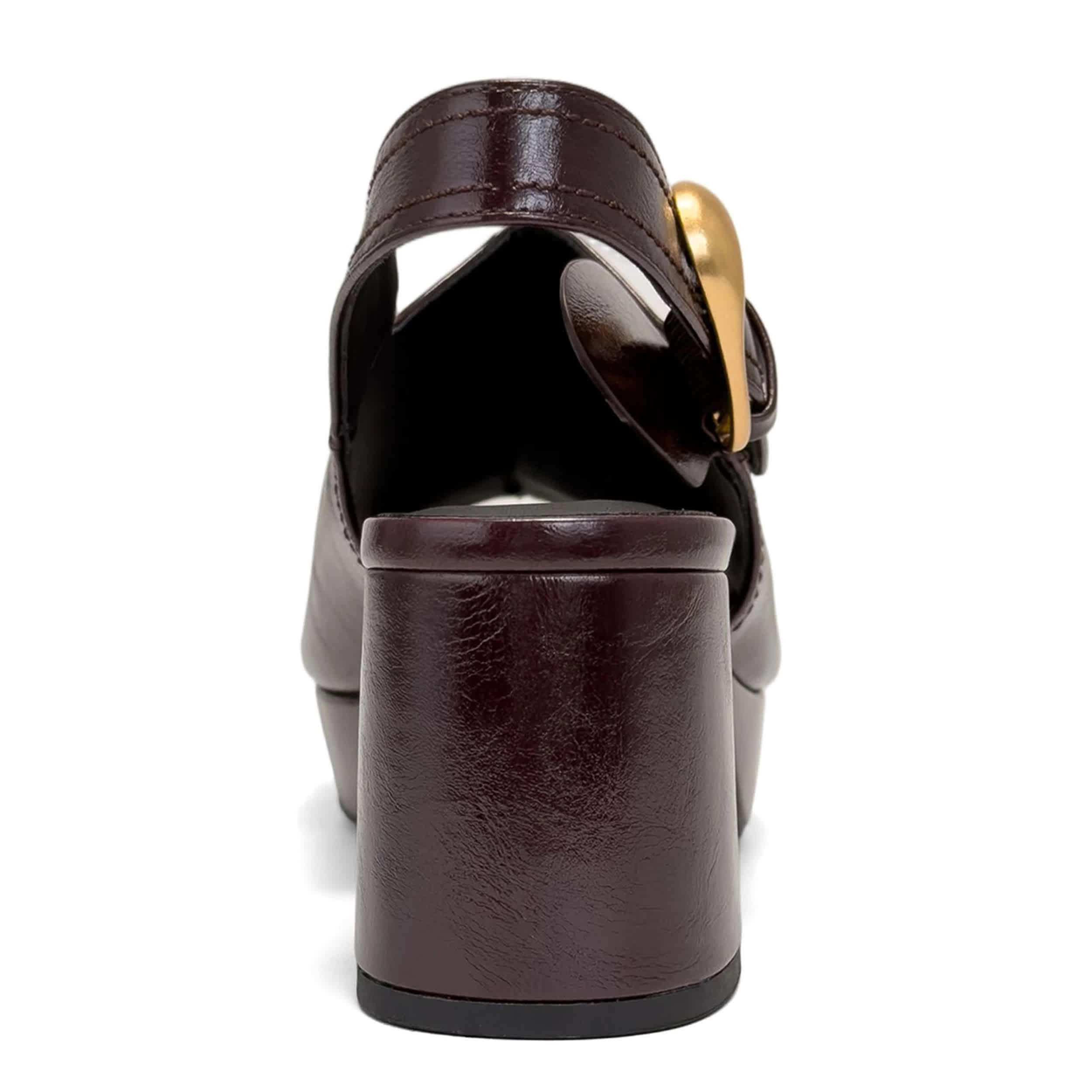 AEROSOLES-WOMENS CHANCEY PUMP-CORDOVAN & 