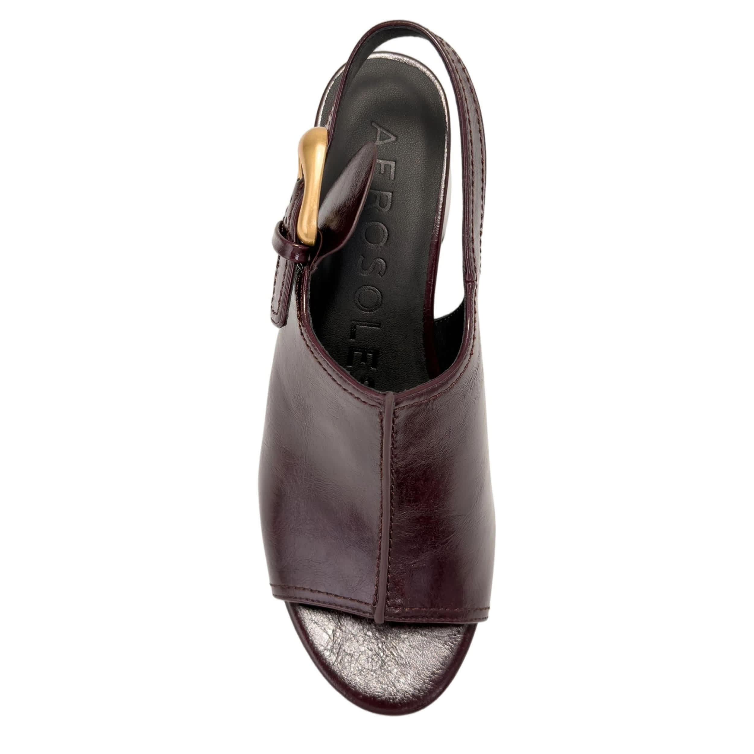 AEROSOLES-WOMENS CHANCEY PUMP-CORDOVAN & 