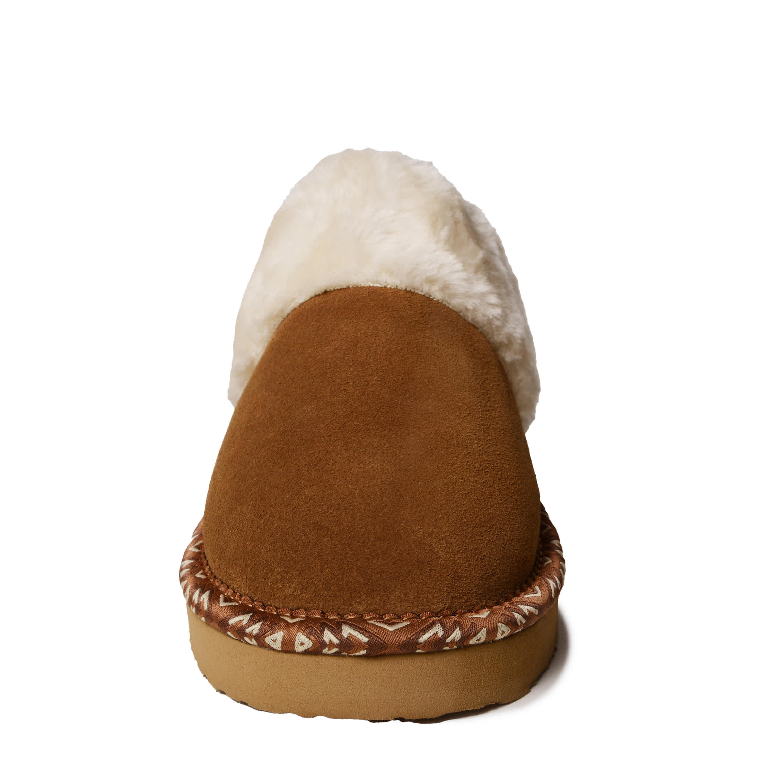 MINNETONKA-WOMENS CERISE SLIPPER-TAN & 