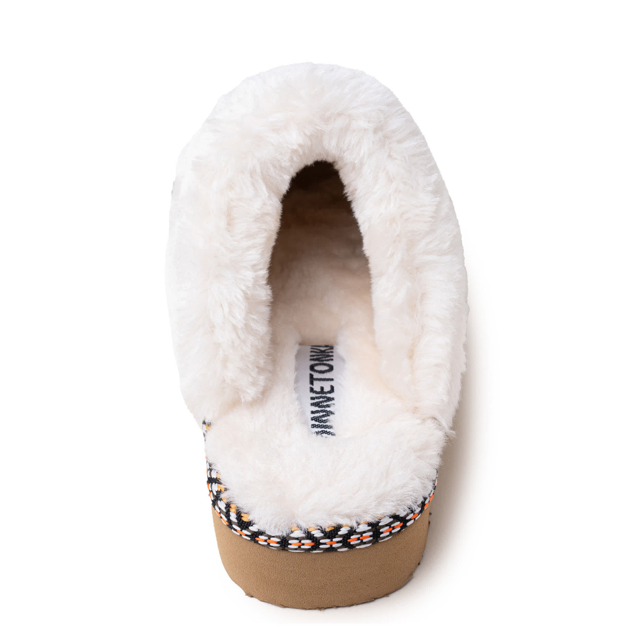 MINNETONKA-WOMENS CERISE SLIPPER-STONE & 