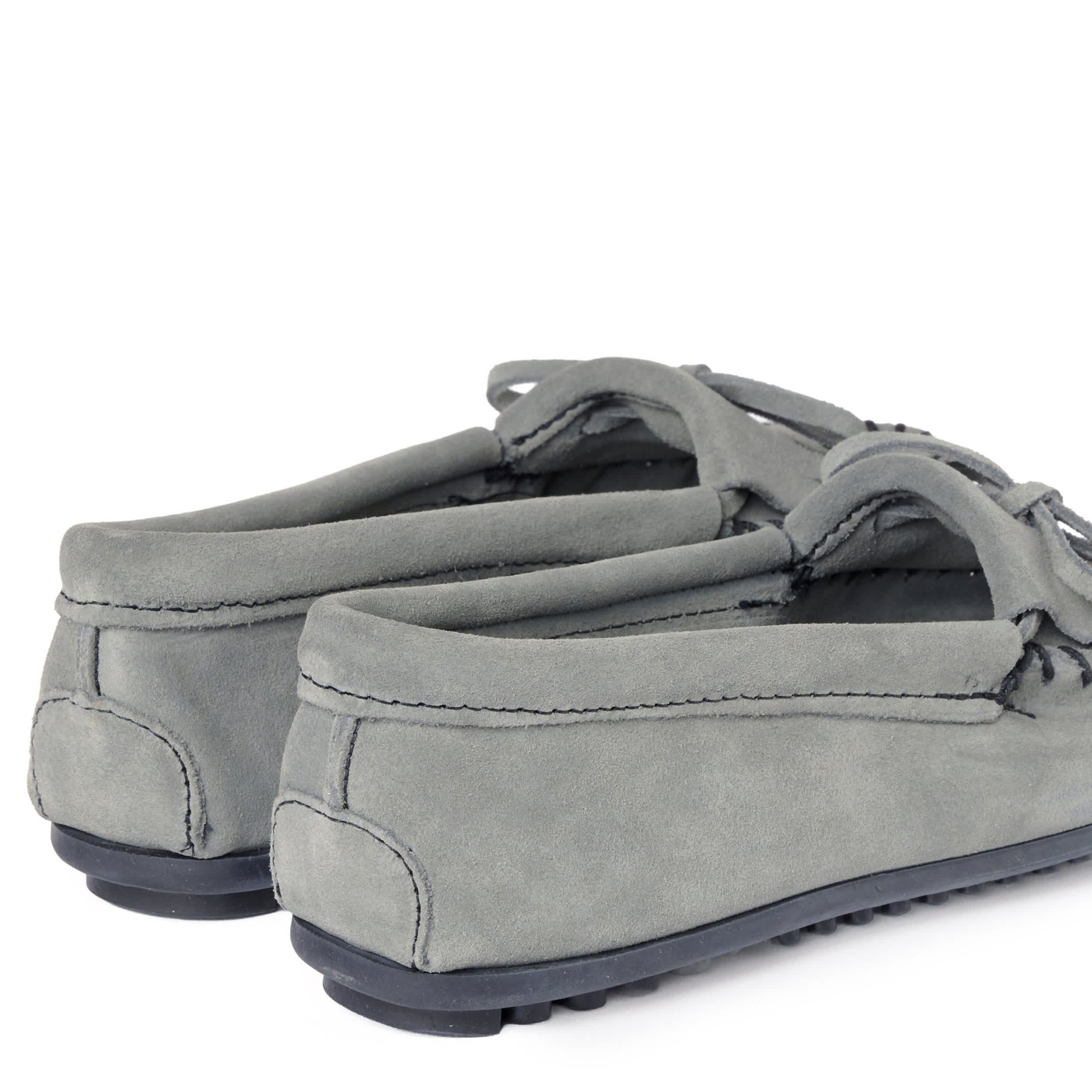 MINNETONKA-WOMENS KILTY LOAFER-BLUE & 