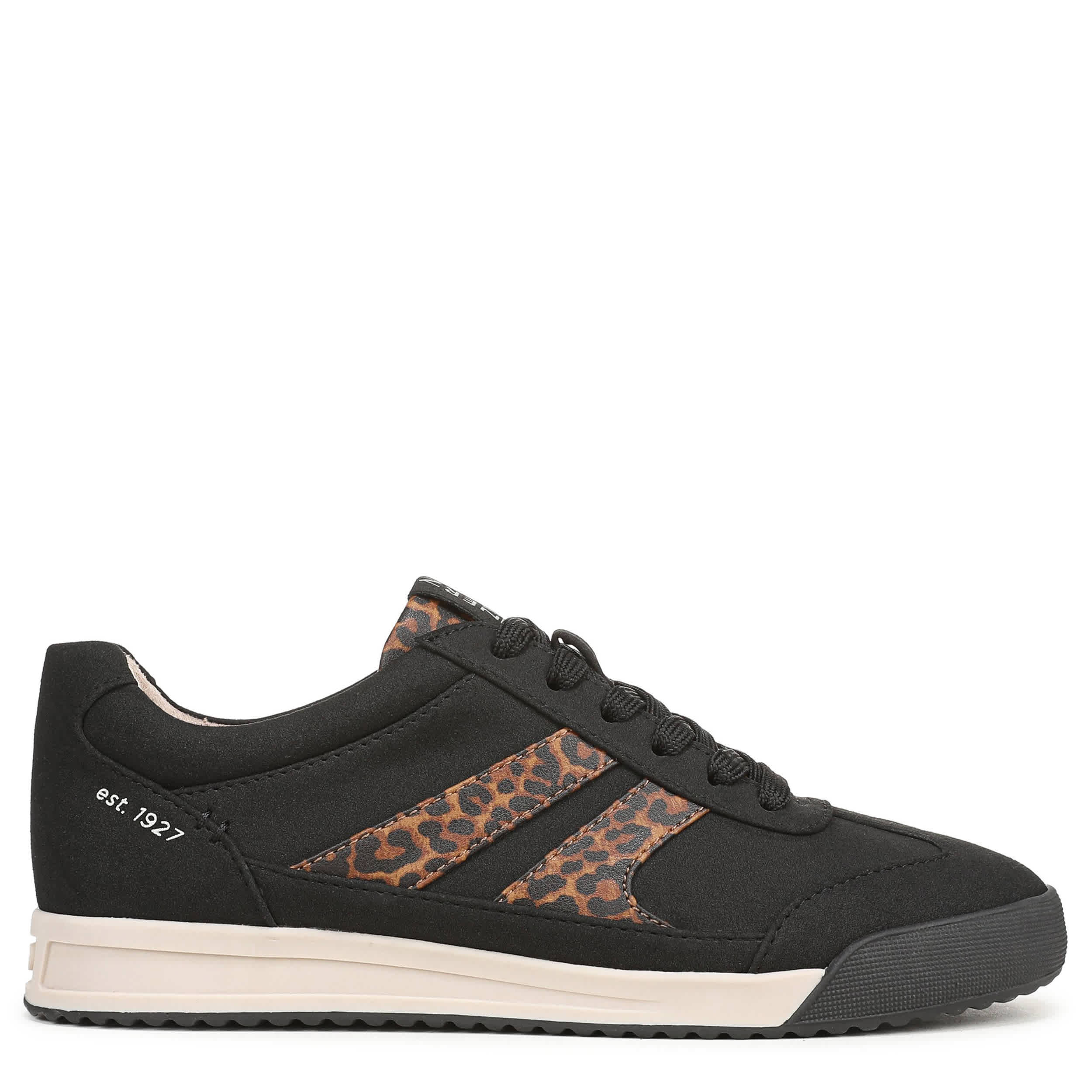 NATURALIZER-WOMENS GARNET SNEAKER-BLACK & 