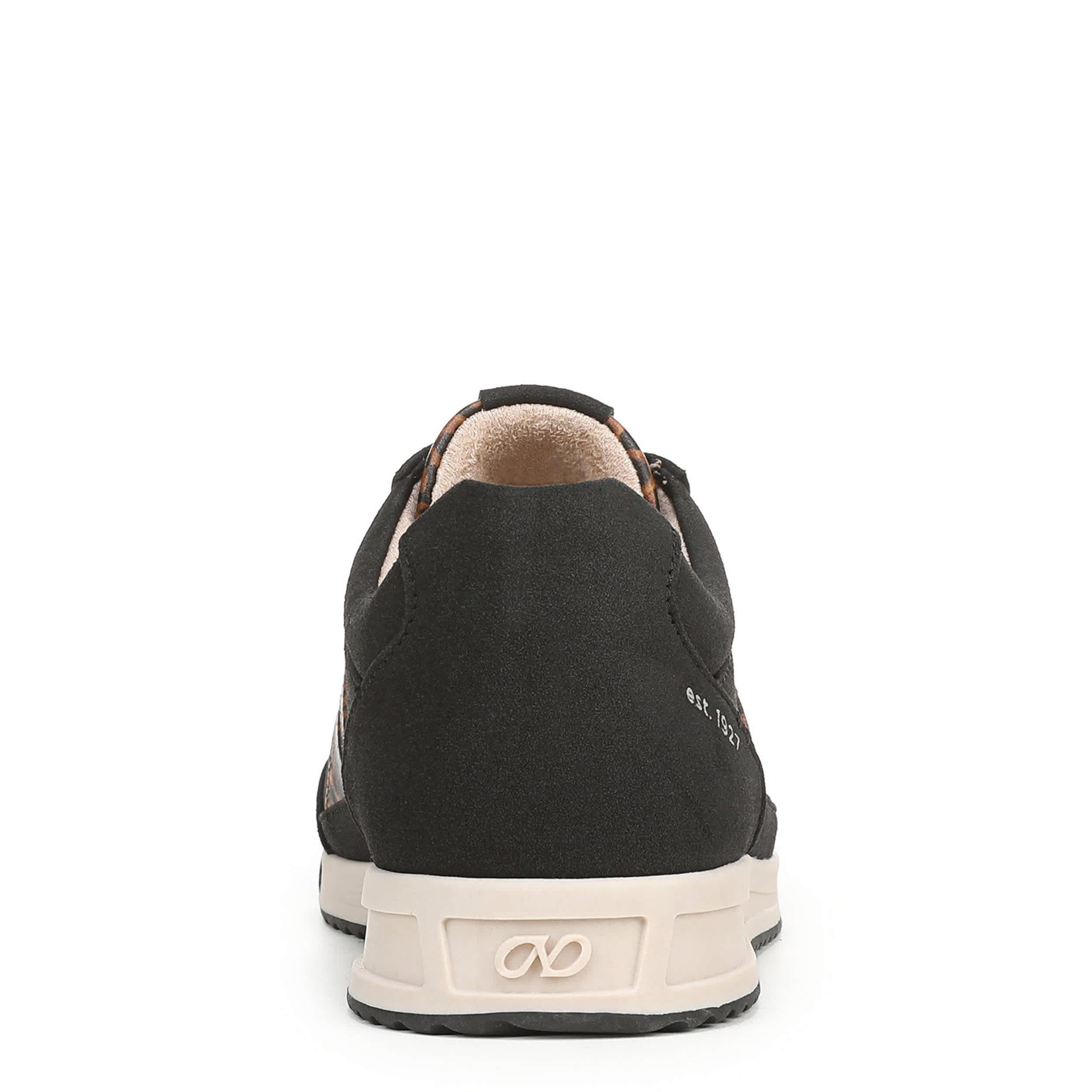 NATURALIZER-WOMENS GARNET SNEAKER-BLACK & 