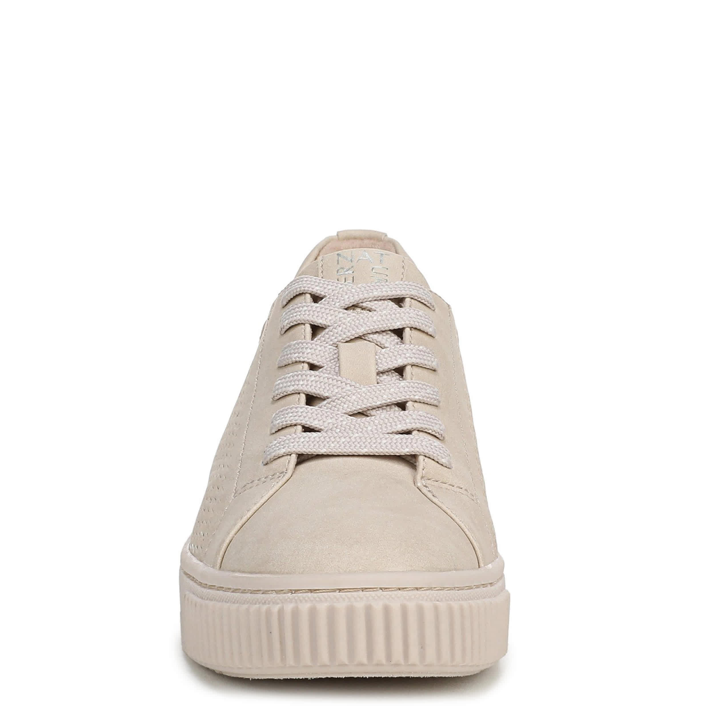 NATURALIZER-WOMENS TURNER LACE SNEAKER-BEIGE & 