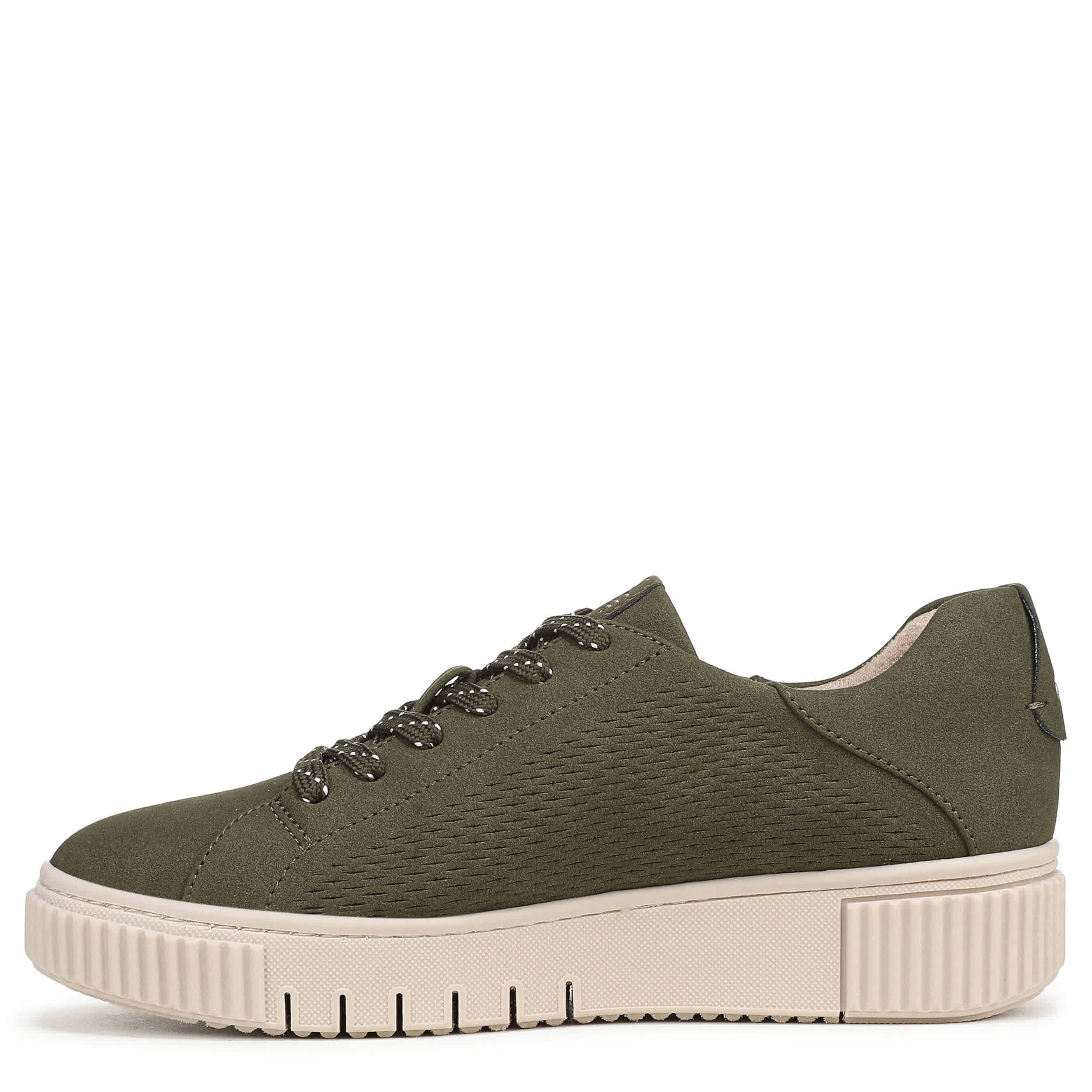 NATURALIZER-WOMENS TURNER LACE SNEAKER-DARK GREEN & 