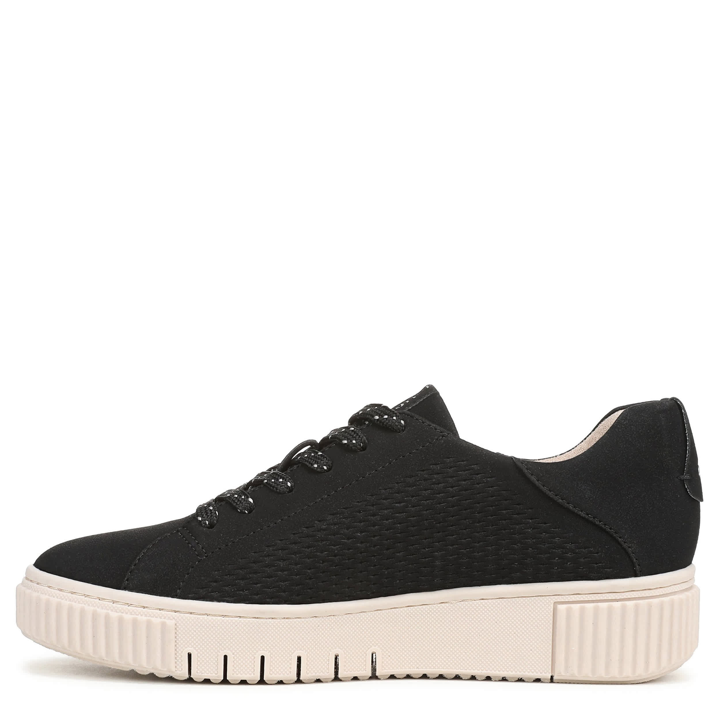 NATURALIZER-WOMENS TURNER LACE SNEAKER-BLACK & 