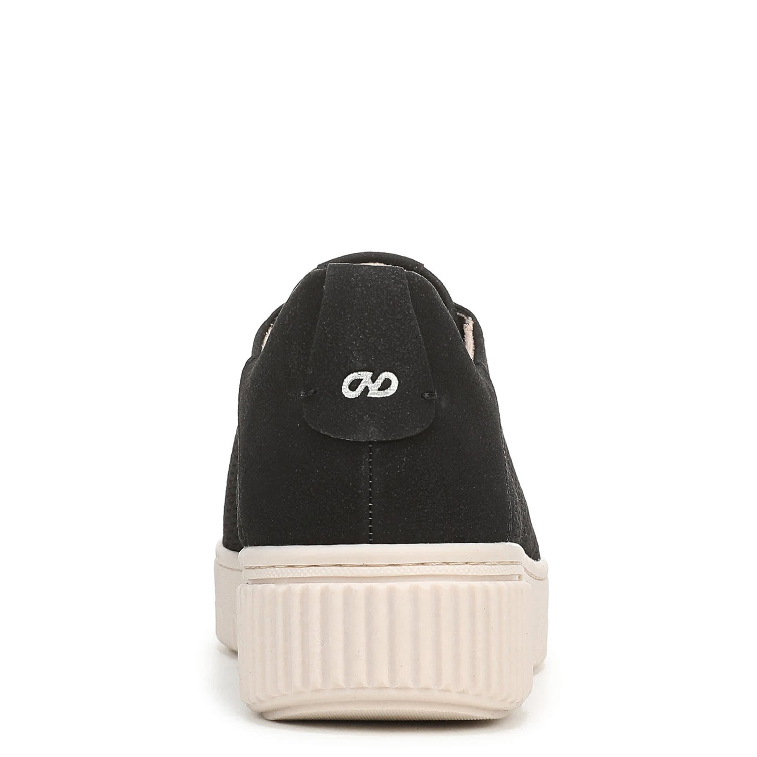 NATURALIZER-WOMENS TURNER LACE SNEAKER-BLACK & 