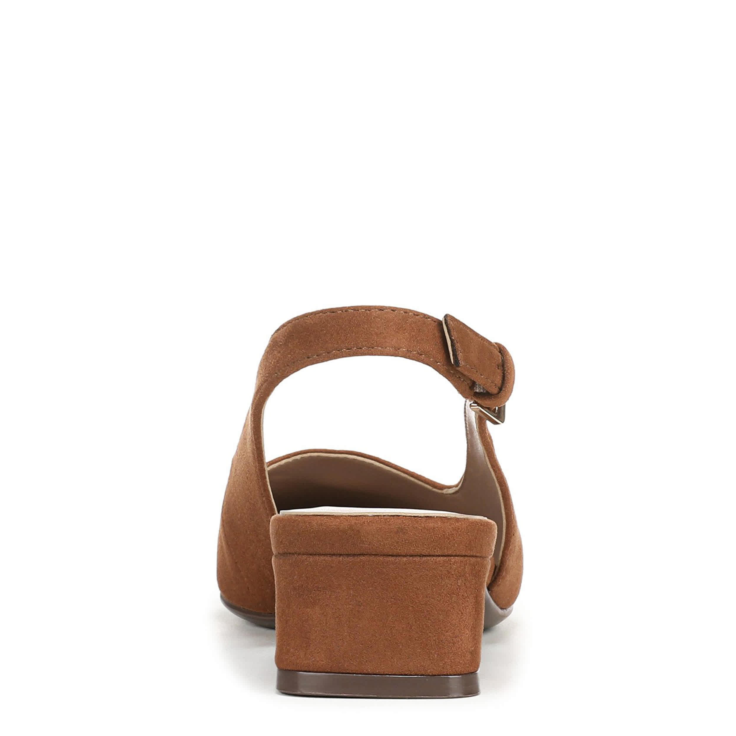 NATURALIZER-WOMENS GINGER FLAT-CHESTNUT & 
