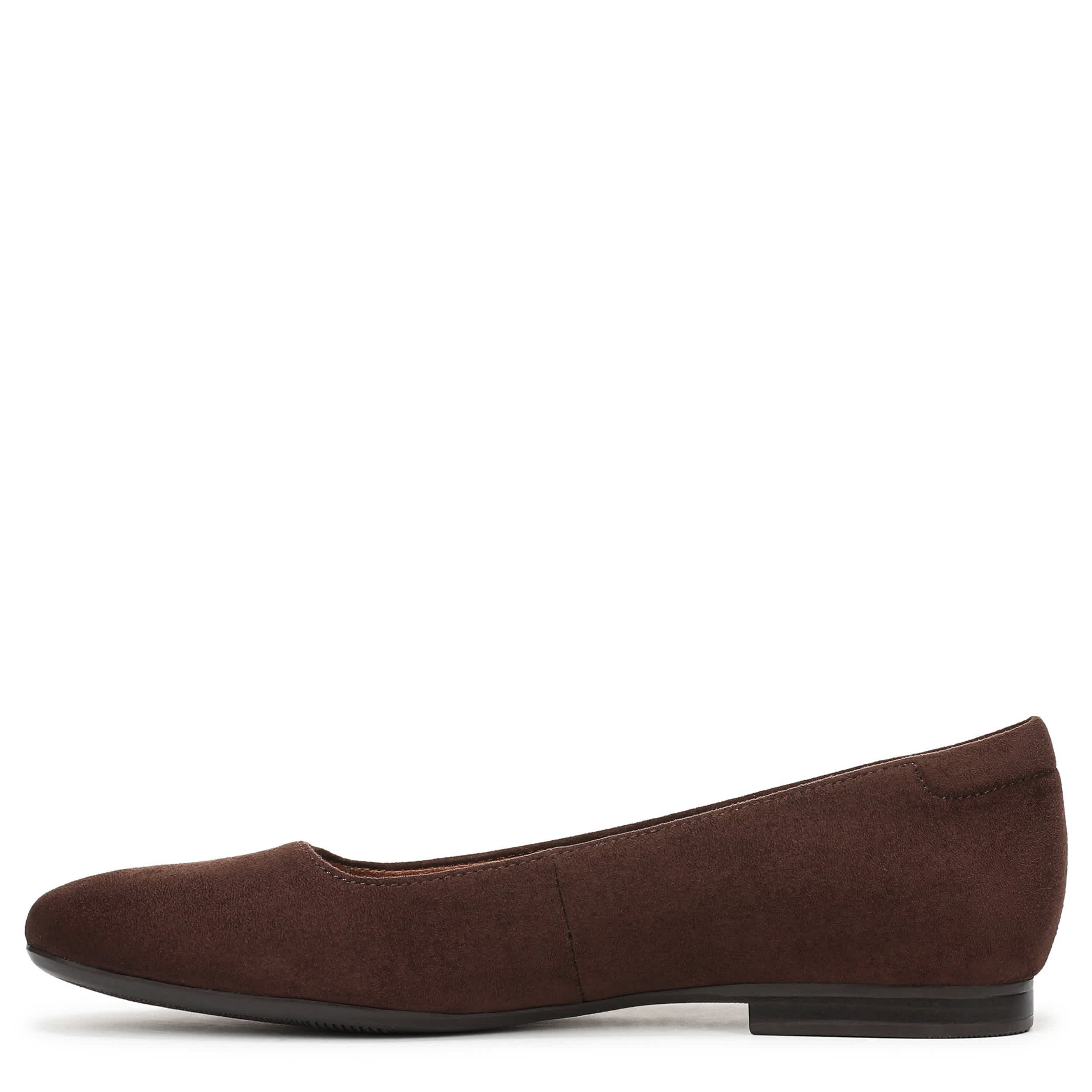 NATURALIZER-WOMENS KARI FLAT-CHOCOLATE & 