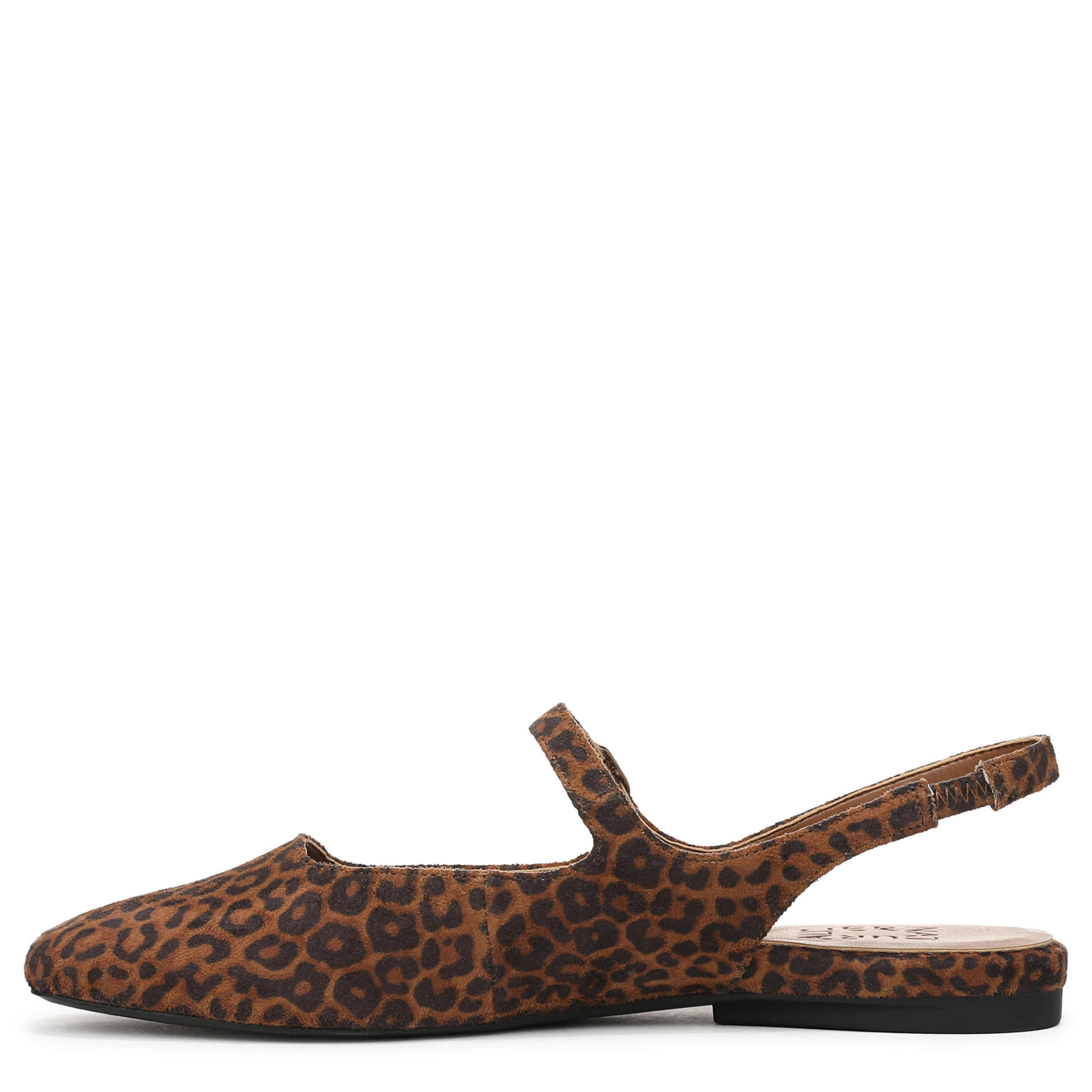 NATURALIZER-WOMENS ANIKKA FLAT-BROWN & LEOPARD