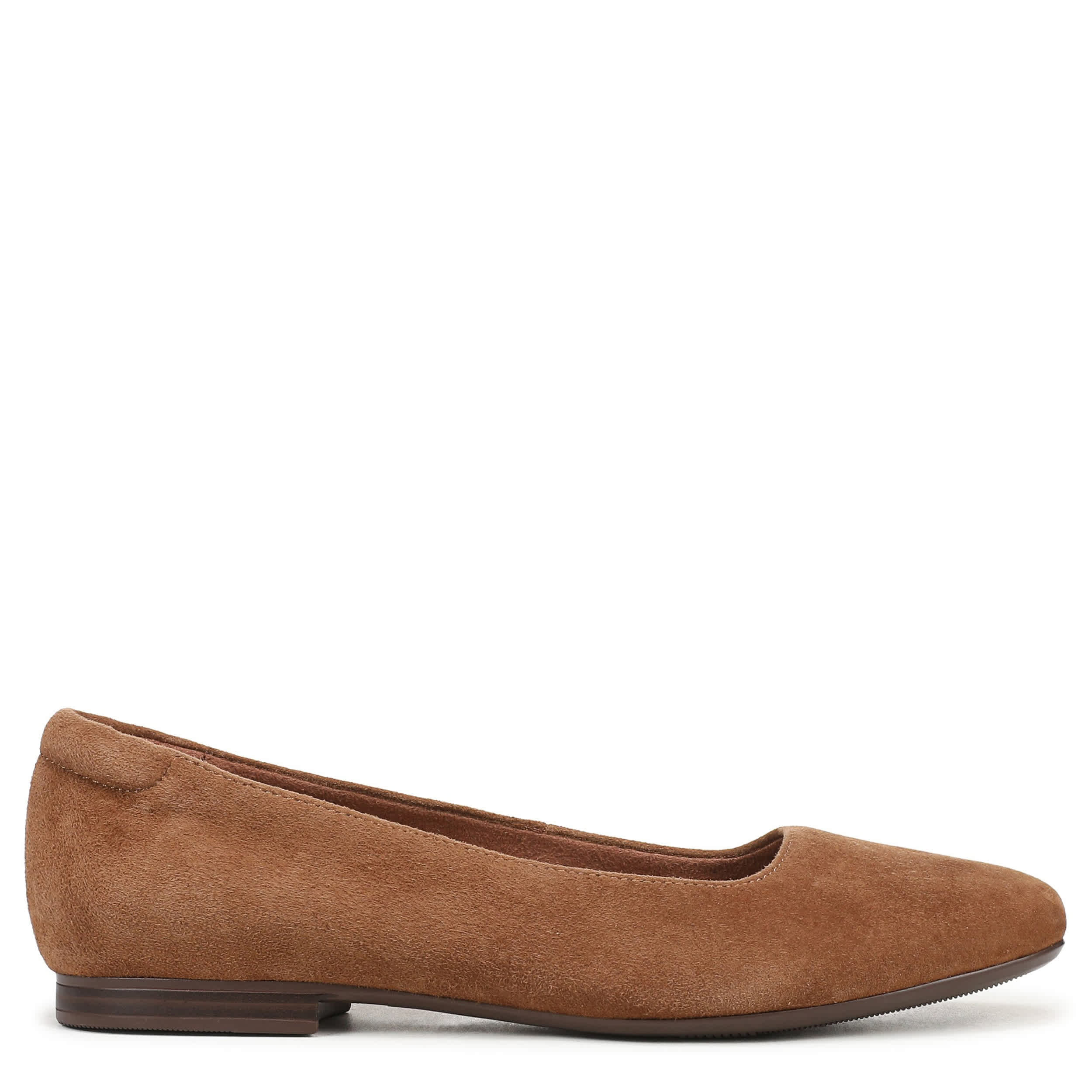 NATURALIZER-WOMENS KELLY BALLET FLAT-CHESTNUT & 