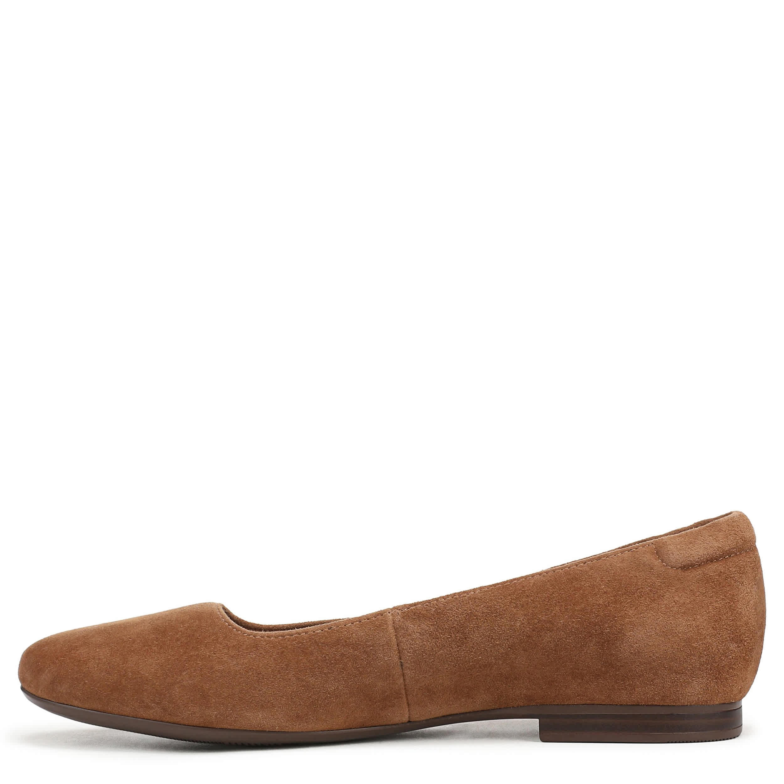 NATURALIZER-WOMENS KELLY BALLET FLAT-CHESTNUT & 