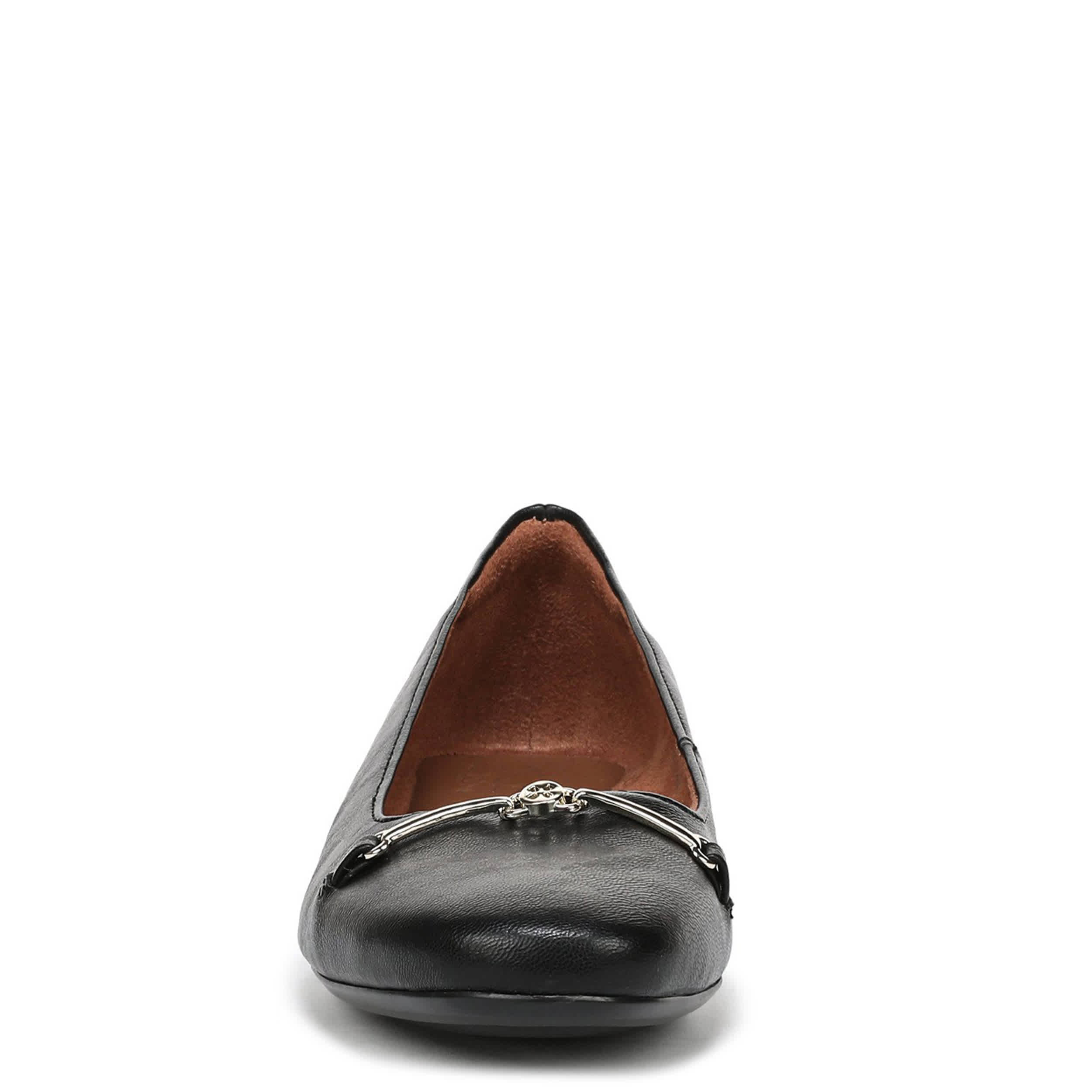 NATURALIZER-WOMENS KENDALL FLAT-BLACK & 