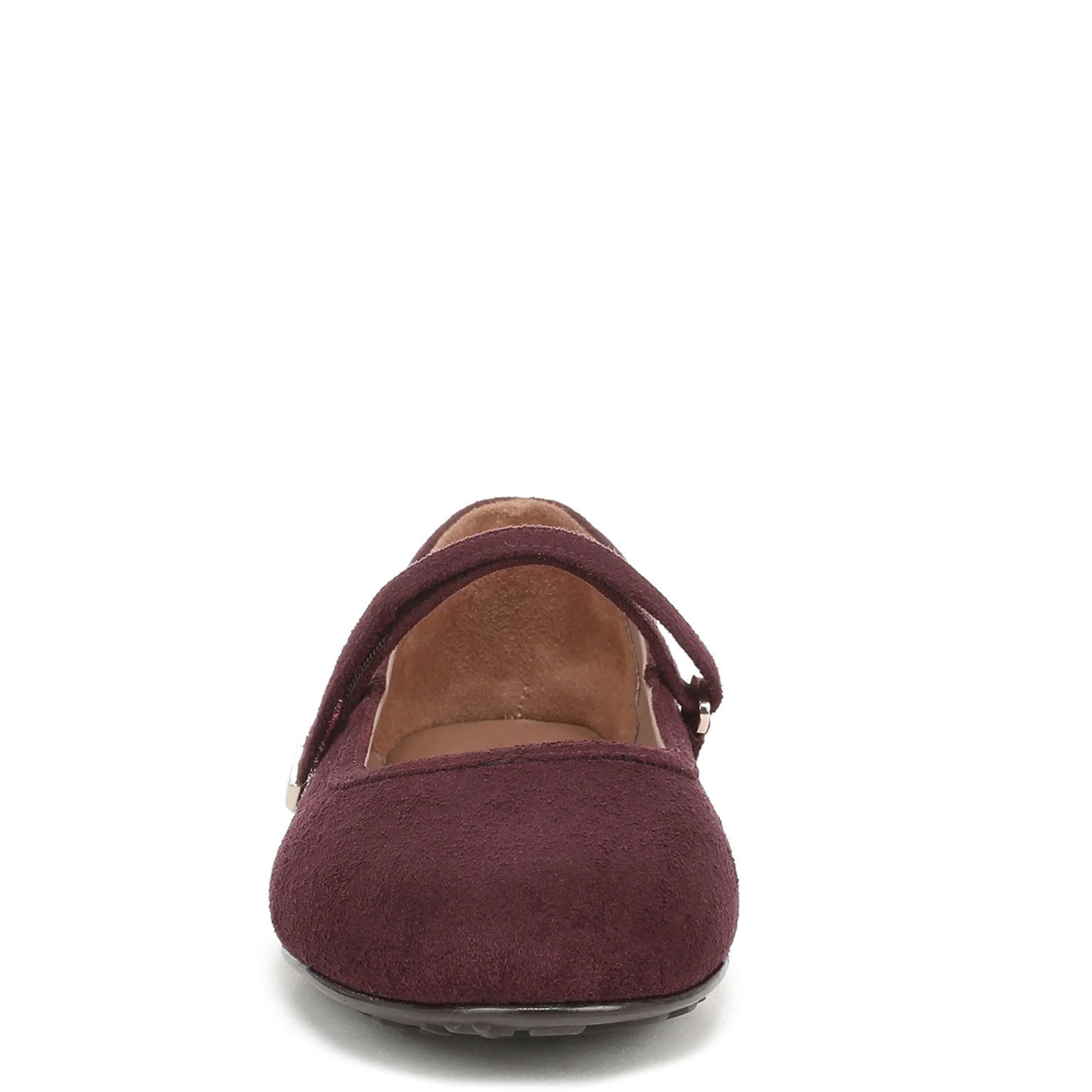 NATURALIZER-WOMENS ASHANTI FLAT-BURGUNDY & 